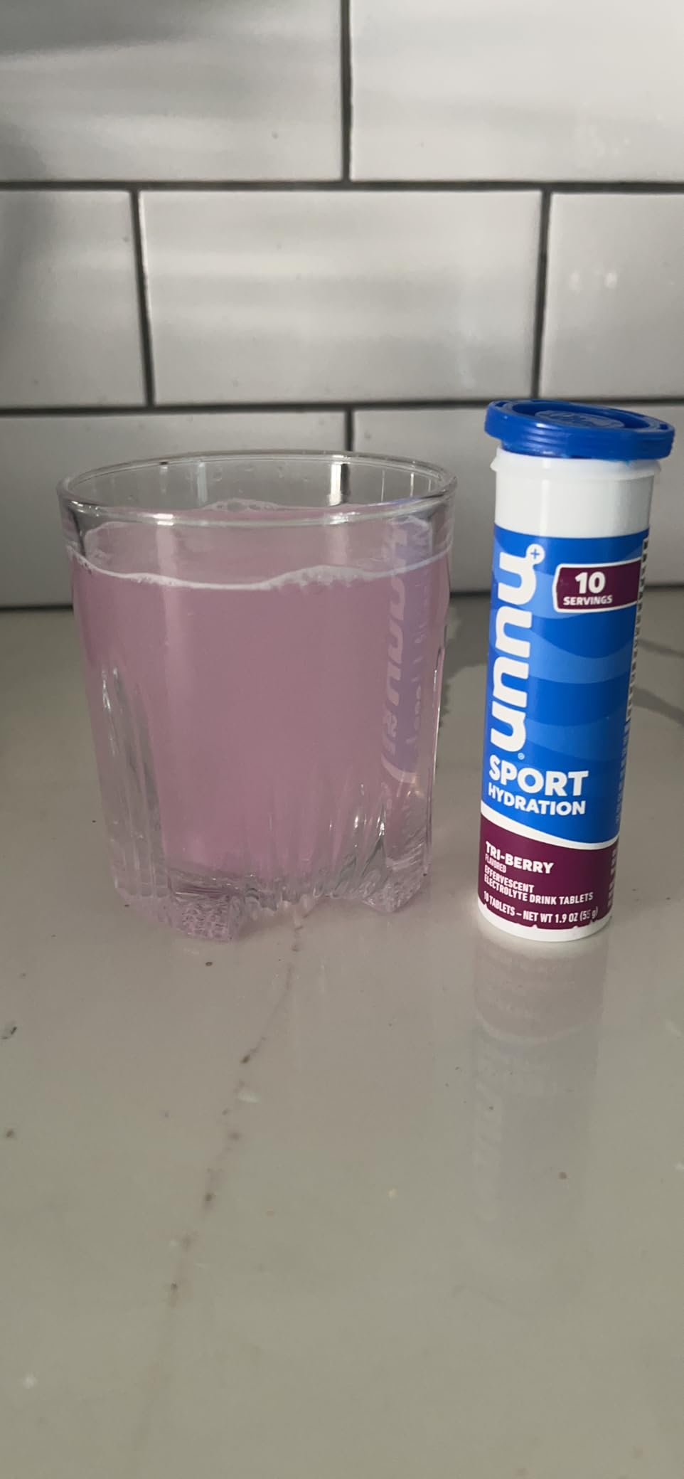 Nuun Sport Electrolyte Tablets with Magnesium, Calcium, Potassium, Chloride & Sodium, Gluten Free & Vegan, Mixed Flavor, 4 Pack (40 Servings Total) customer photo 1
