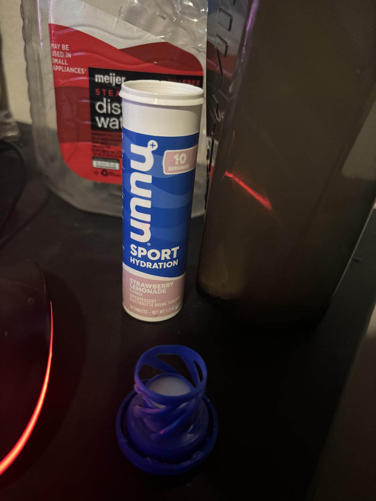 Nuun Sport + Caffeine Electrolyte Tablets - Dissolvable in Water, Variety Pack | 5 Essential Electrolytes for Hydration | 1g Sugar Drink Mix | Vegan, Non-GMO | 6 Pack (60 Total Servings) customer photo 1