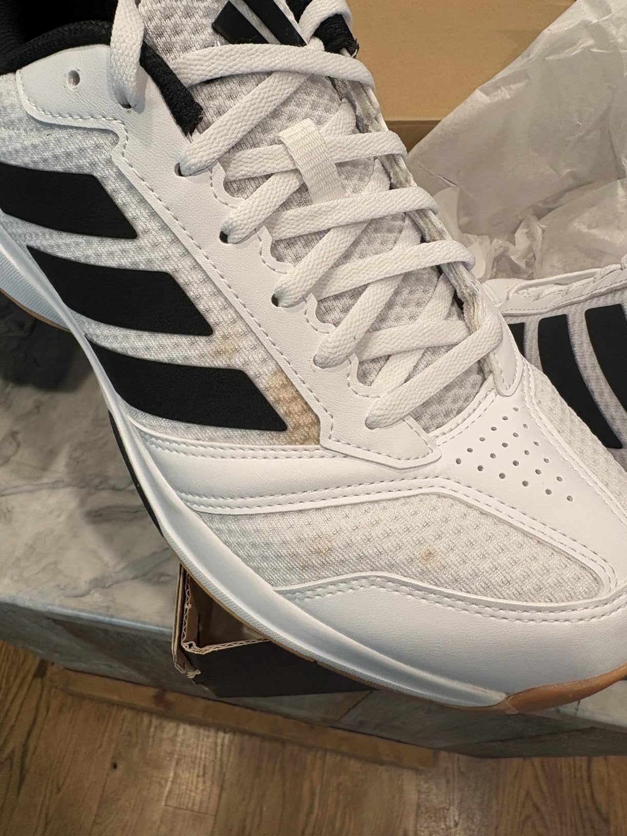 Adidas Mens Ligra 8 Indoor Shoes customer photo 2