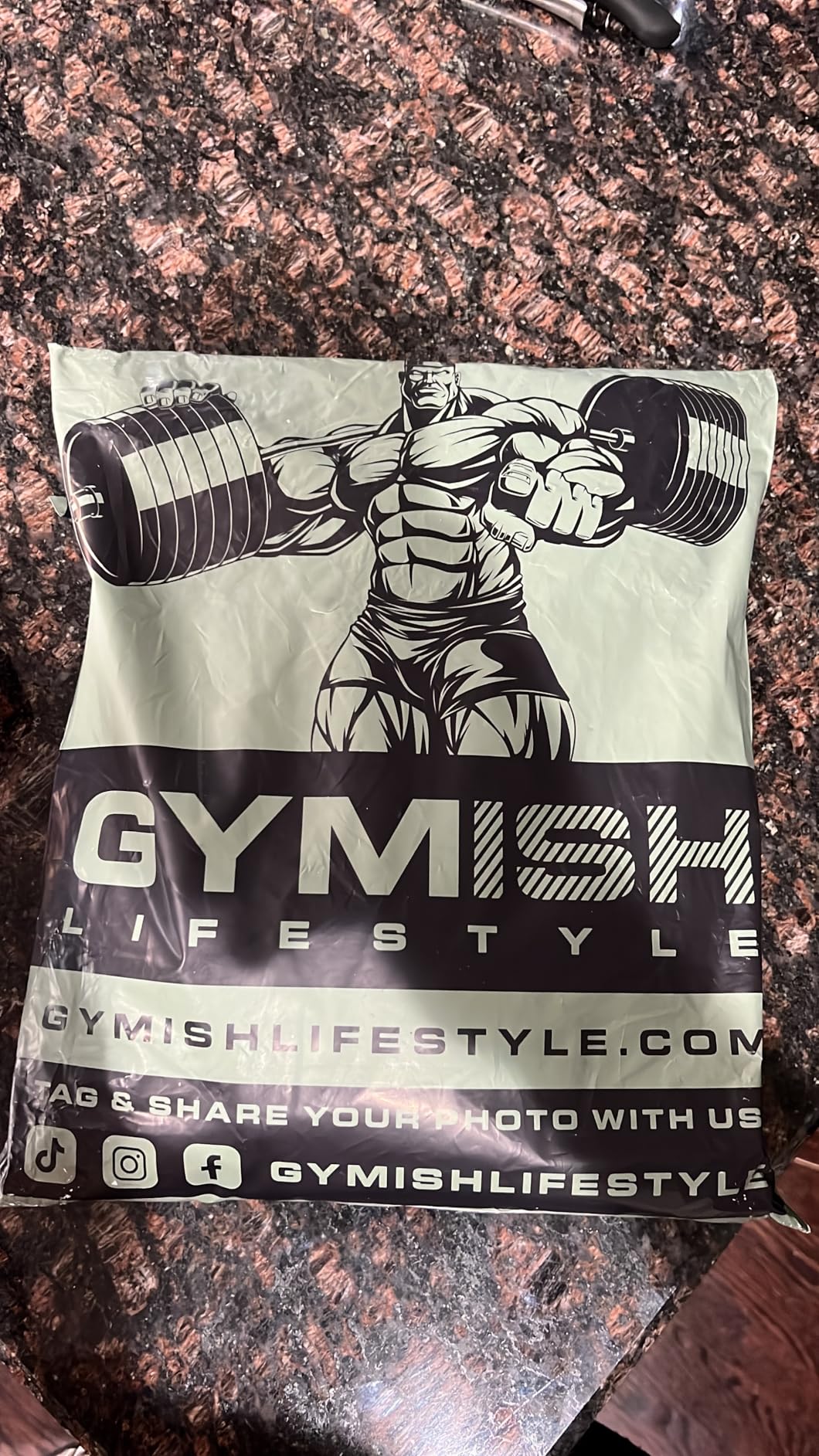 Gymish Lifestyle Squat Squad Rubber Back Protection Layer Gym Workout Shirt for Men customer photo 1