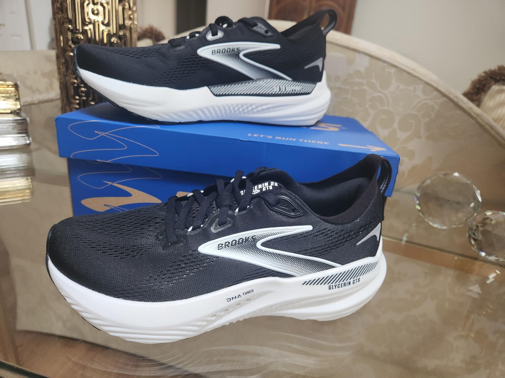 Brooks Women's Glycerin GTS 22 Supportive Running Shoe customer photo 2