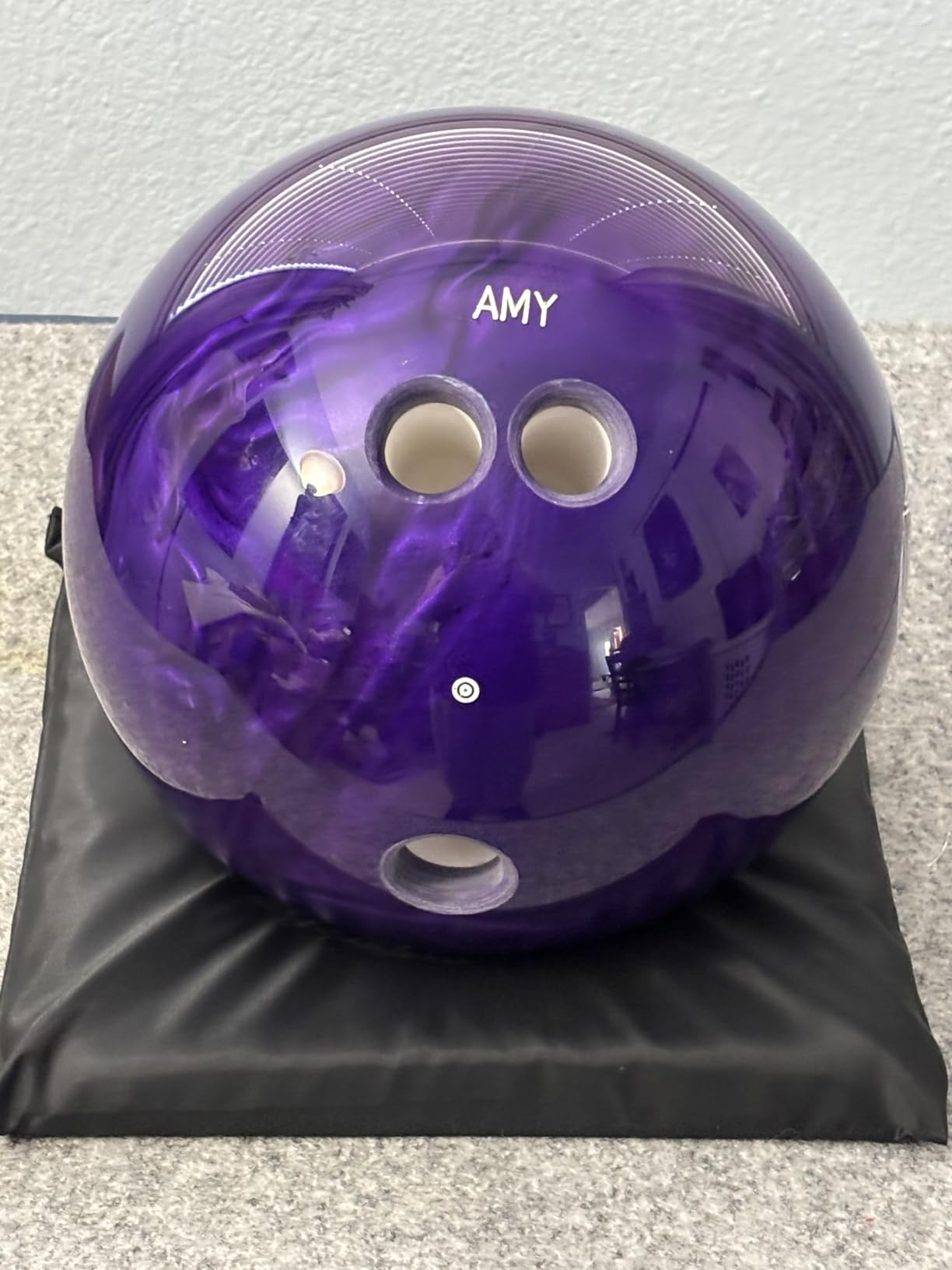 ELITE Star Polyester Bowling Ball - Customizable with Basic Drilling & Engraving Options - Great for Spare Shooting, League, Straight Bowlers - Beginner Entry Level customer photo 1