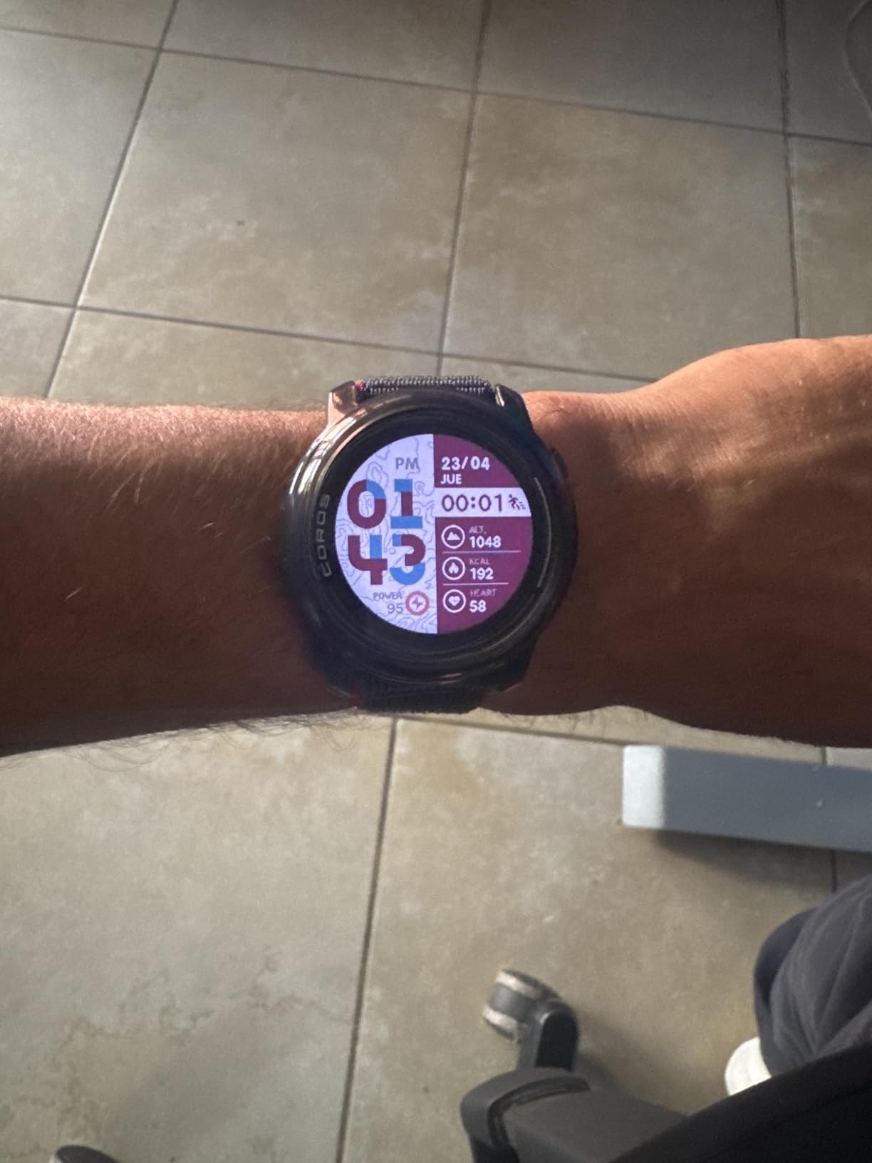 COROS PACE 3 GPS Sport Watch - Lightweight, Comfortable Running Watch, 17-Day Battery Life, Accurate GPS, Heart Rate Monitor, Navigation, Sleep Tracking, Training Plan, Black Nylon customer photo 1