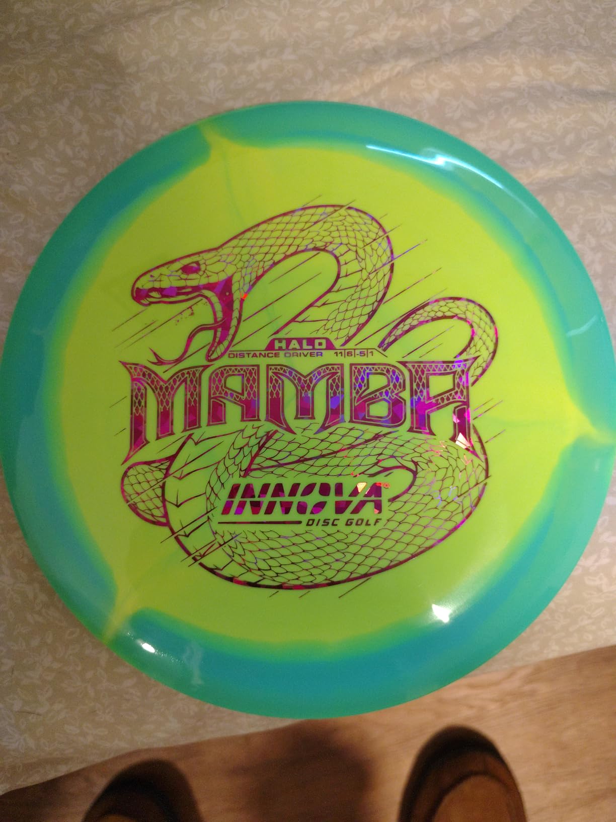 Innova Halo Star Mamba Disc Golf Driver - Disc Golf Distance Driver, Max Distance Driver (Colors Will Vary) customer photo 1