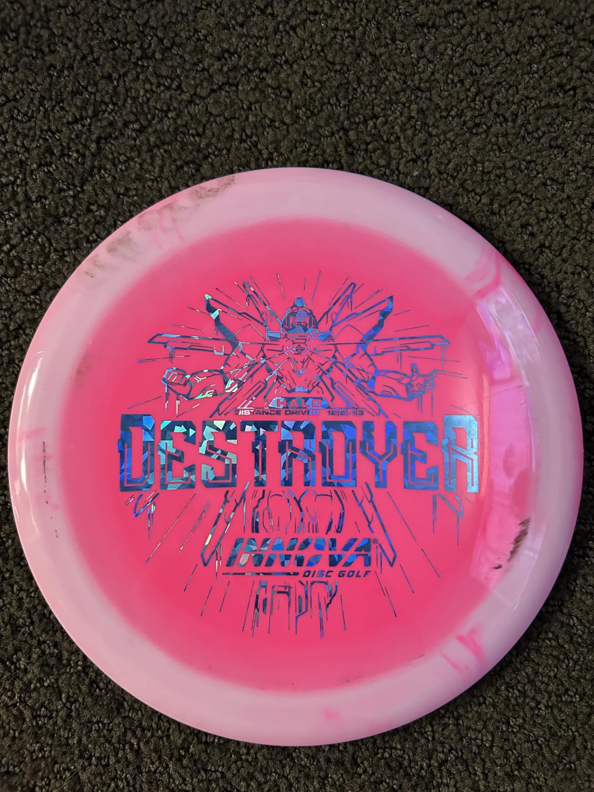 Innova Halo Star Destroyer Disc Golf Driver - Disc Golf Distance Driver, Fast and Stable Power Driver (Colors Will Vary) customer photo 1