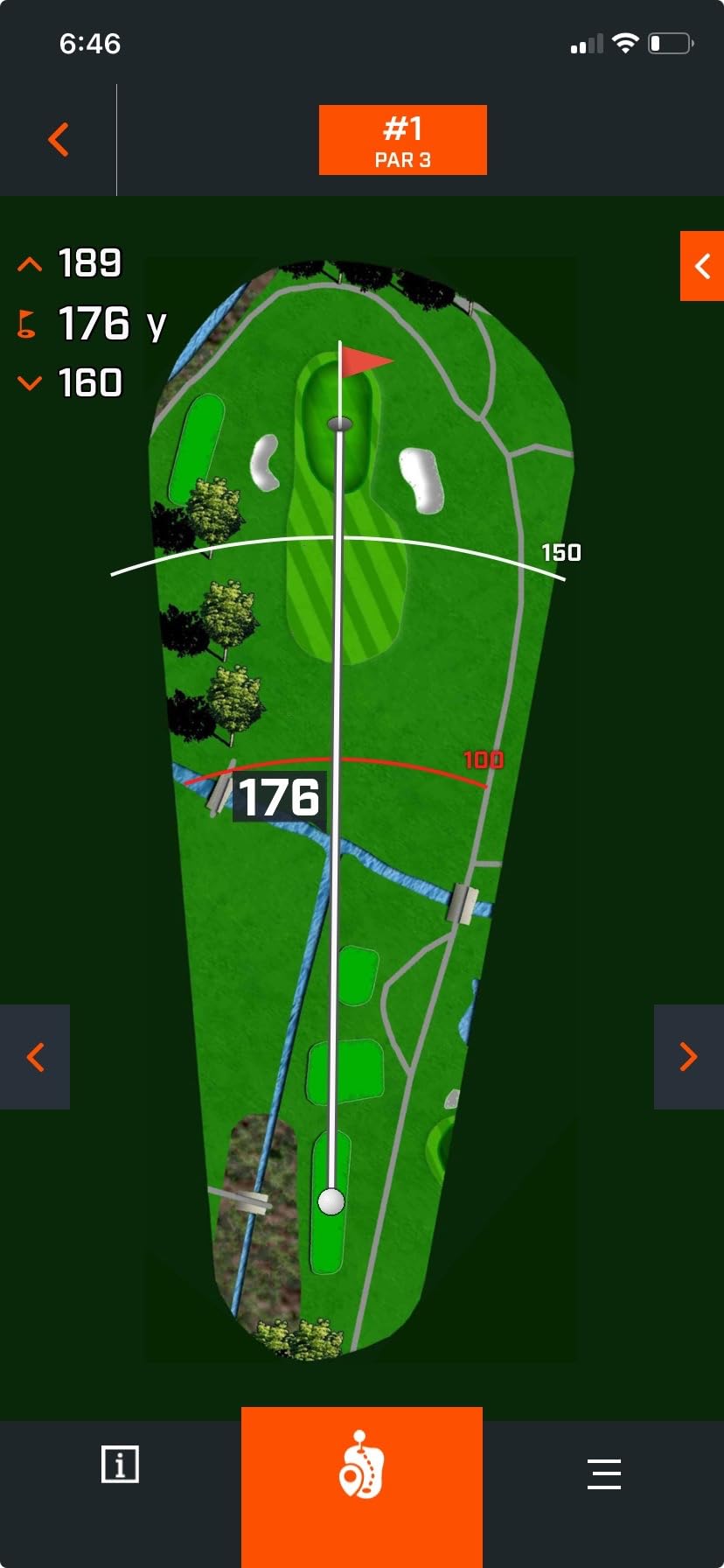Bushnell Golf Phantom 3 Slope GPS - Handheld, Touchscreen, Slope-Adjusted Distances, 38,000+ Courses & Magnetic Cart Mount, Red/Blue customer photo 1