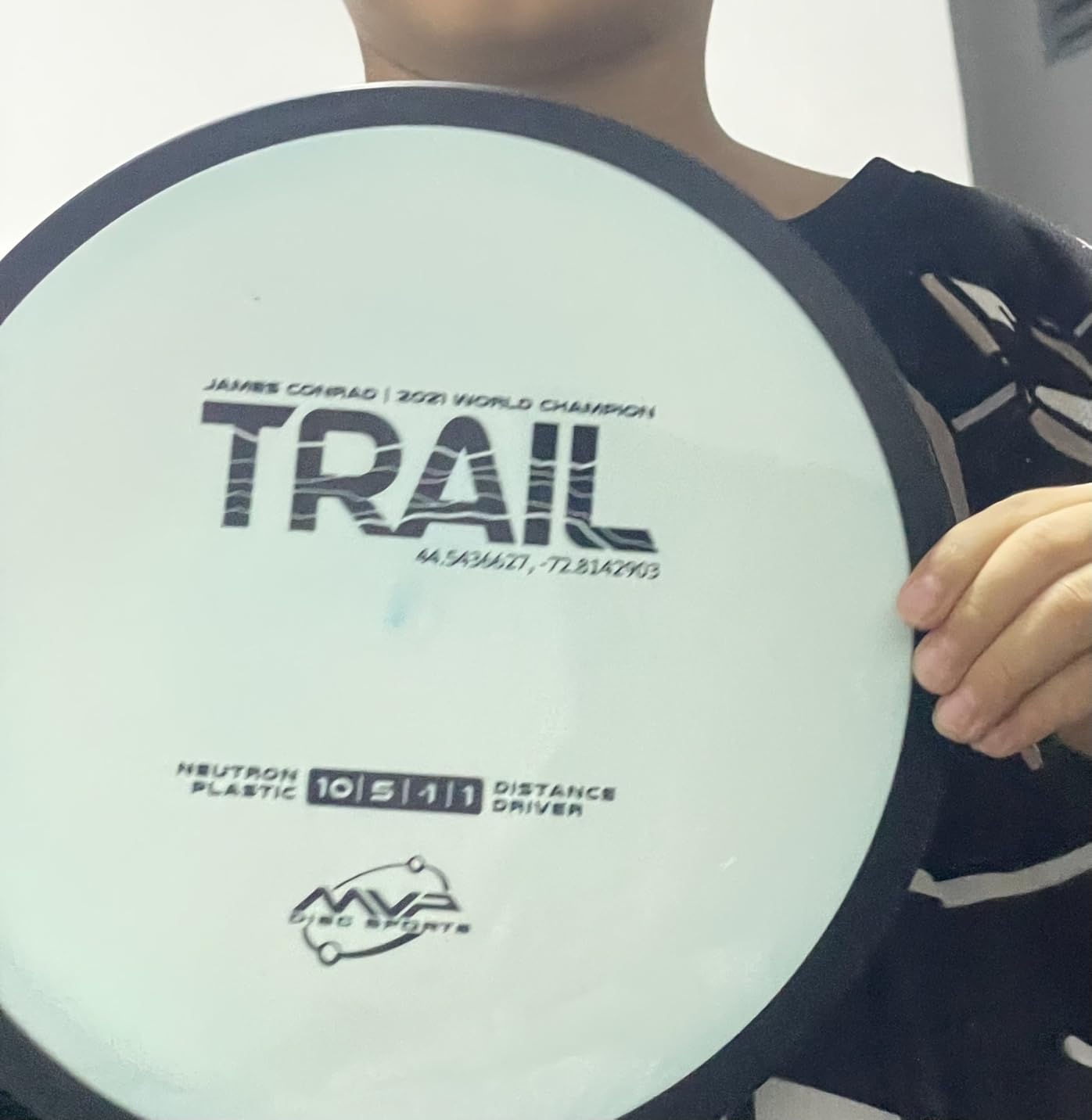 MVP Disc Sports Neutron Trail James Conrad Edition Disc Golf Distance Driver (Colors May Vary) customer photo 1