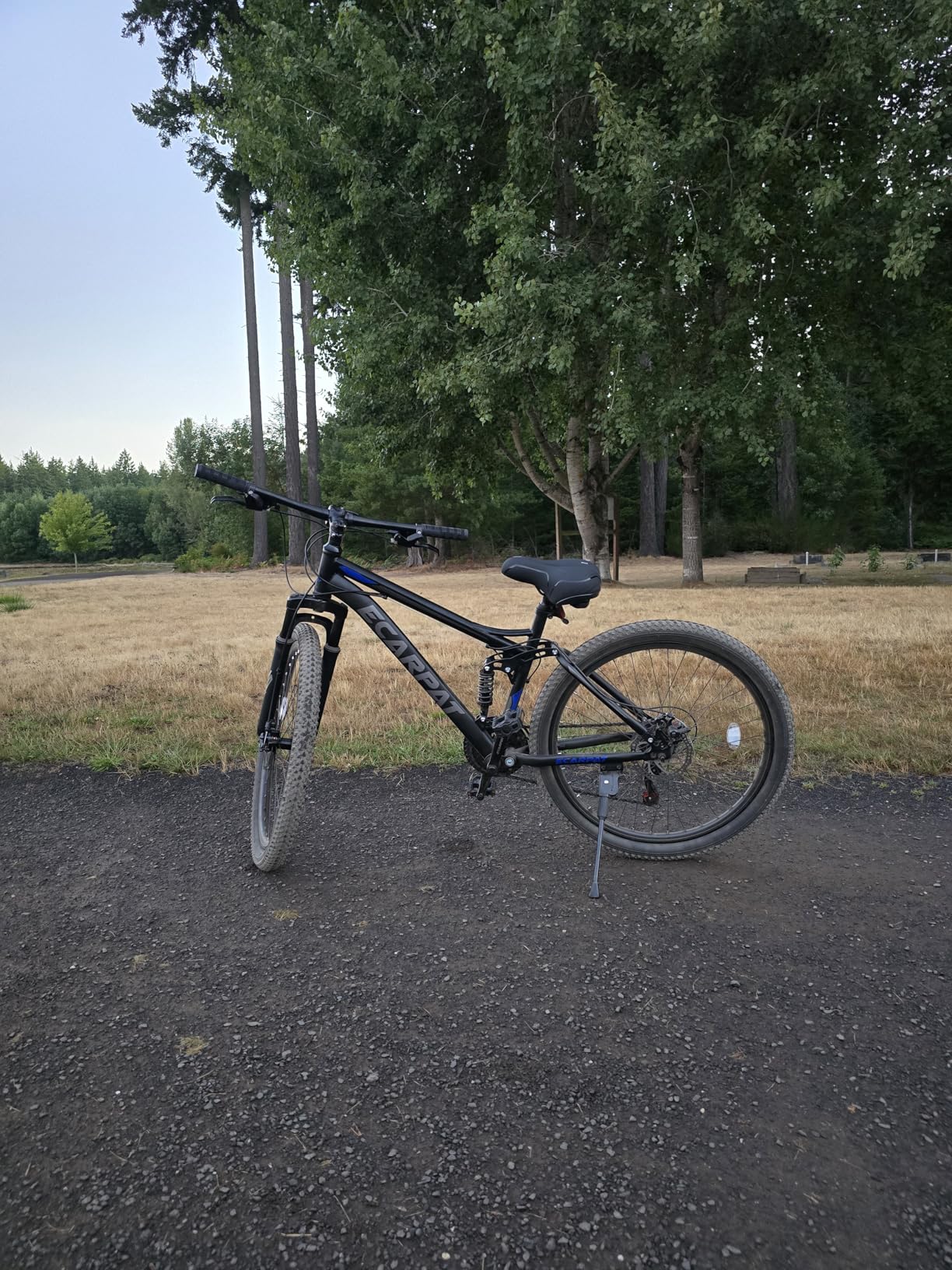 Ecarpat Mountain Bike 24 26 27.5 Inch, Dual Full Suspension Mens Womens Bike, 21 Speeds Dual Disc Brake Carbon Steel Bike, Boys Mens Mountain Bike for School Work Summer Camping, Birthday Gift Choice customer photo 2