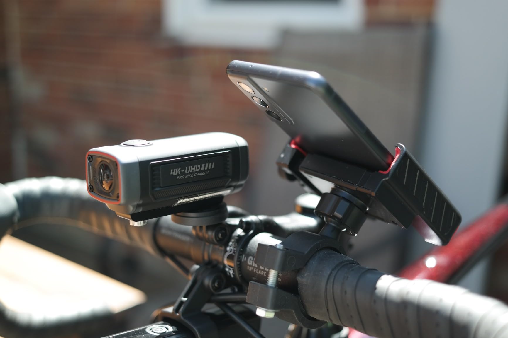 AKEEYO AKY-710S Bike Camera with Mount, 4K 28fps, 2K 55fps, Wide-Angle 142, IP67, 5MP, Loop & Emergency Recording, Parking Monitor, Bicycle, Outdoor Sports, Rechargeable, GPS, 64GB Card Included customer photo 1