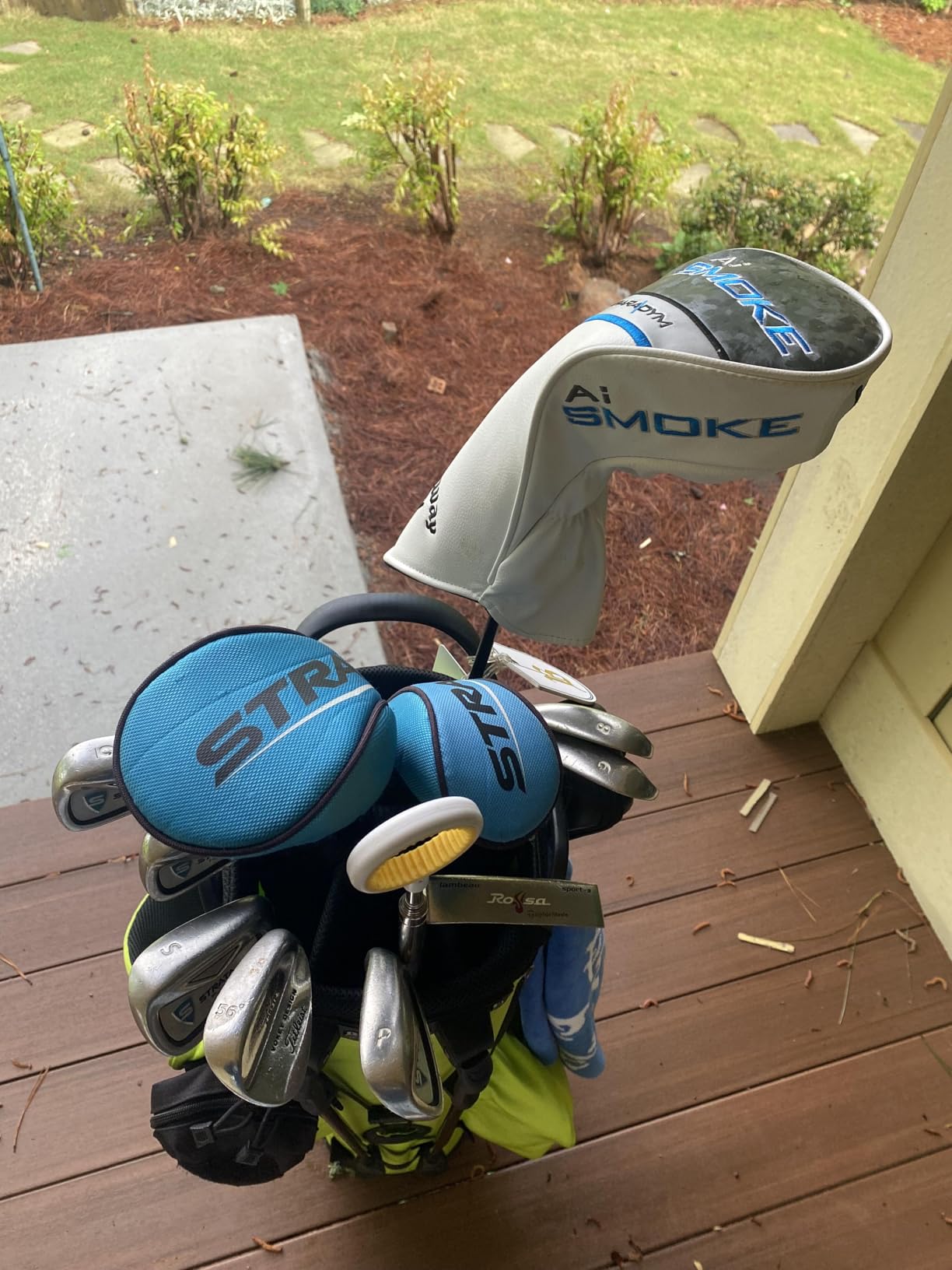KVV Lightweight Golf Stand Bag with 7 Way Full-Length Dividers, 5 Zippered Pockets, Automatically Adjustable Dual Straps, Elegant Design customer photo 1