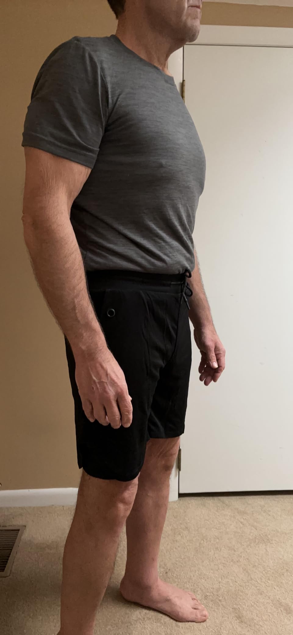 Men's 2 in 1 Workout Running Shorts 7 Inch Lightweight Athletic Gym Shorts with Compression Liner customer photo 1