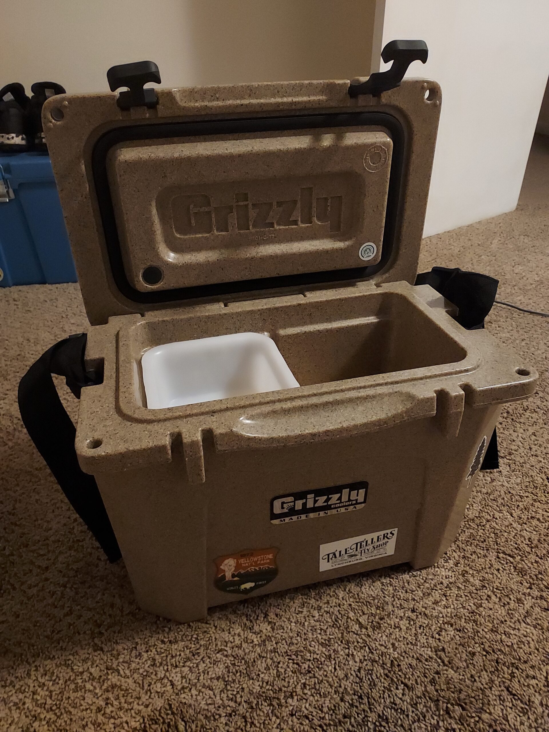 Grizzly 15 Cooler | 15 qt Ice Chest Durable Rotomolded Insulated | Made in USA customer photo 2