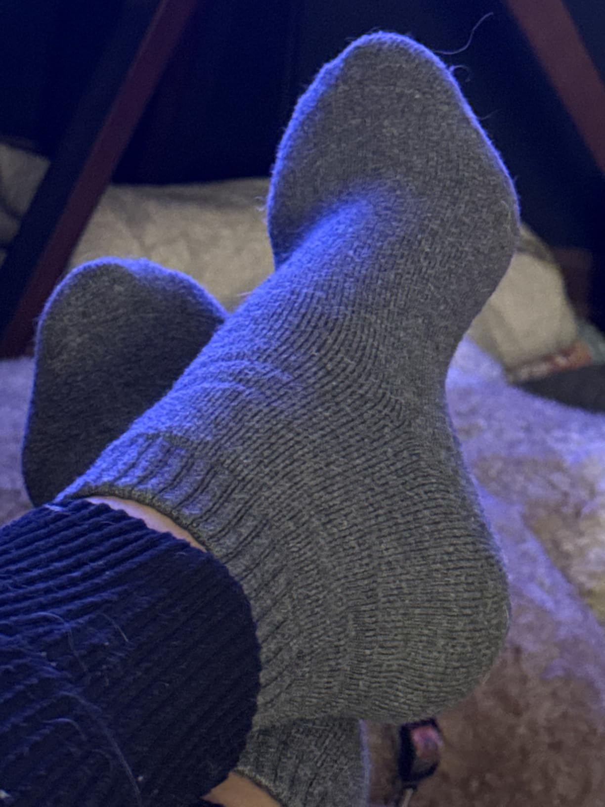 Merino Wool Boot Socks Thermal Winter Warm Thick Cozy Hiking Socks for Men Women 3 Pairs customer photo 1