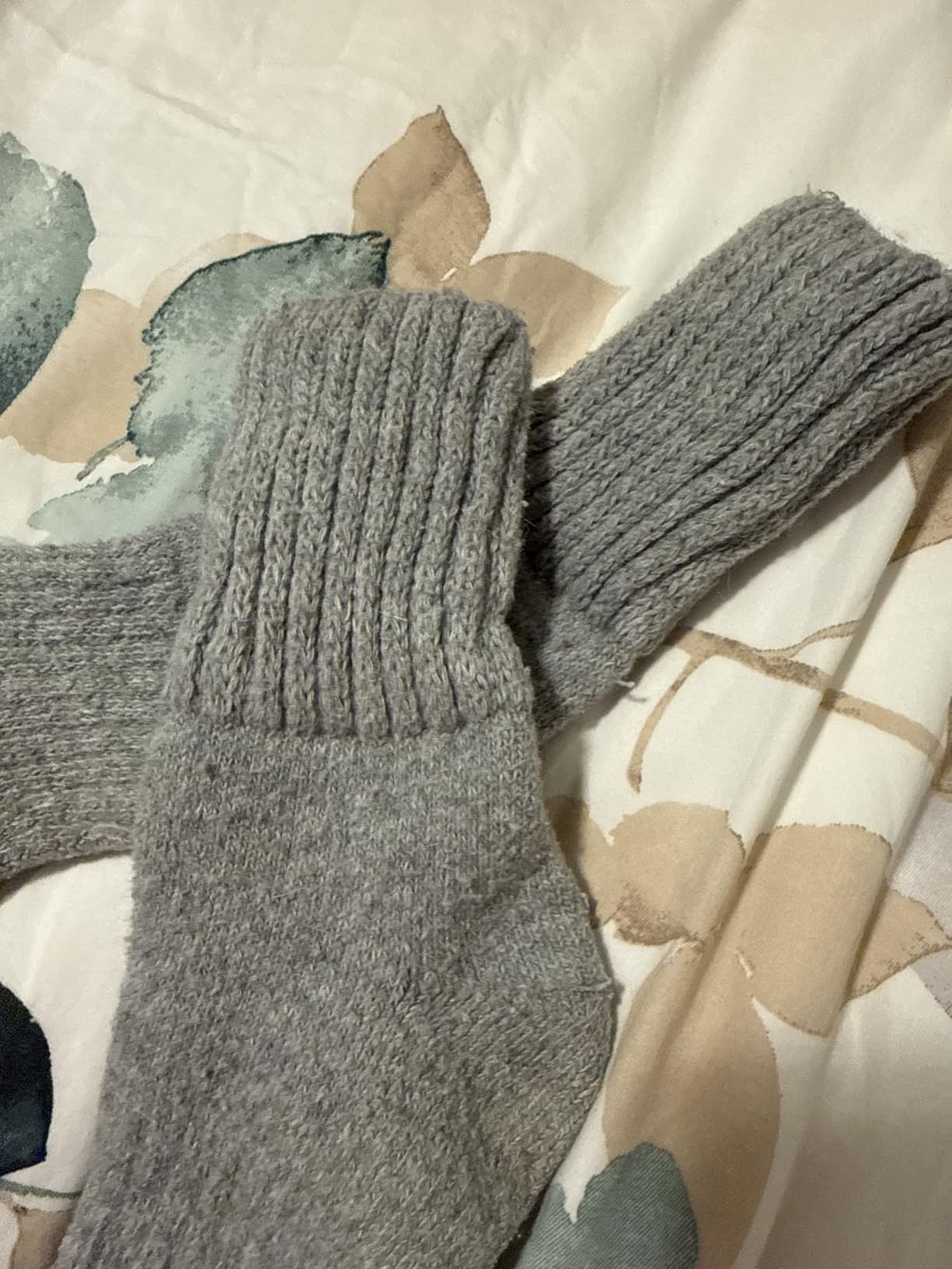 Merino Wool Boot Socks Thermal Winter Warm Thick Cozy Hiking Socks for Men Women 3 Pairs customer photo 2