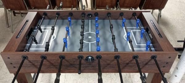 54 Inch Large Size Foosball Table for Adults, Competition Full Size Soccer Game Table with 2 Balls, Football Table Game Room customer photo 2