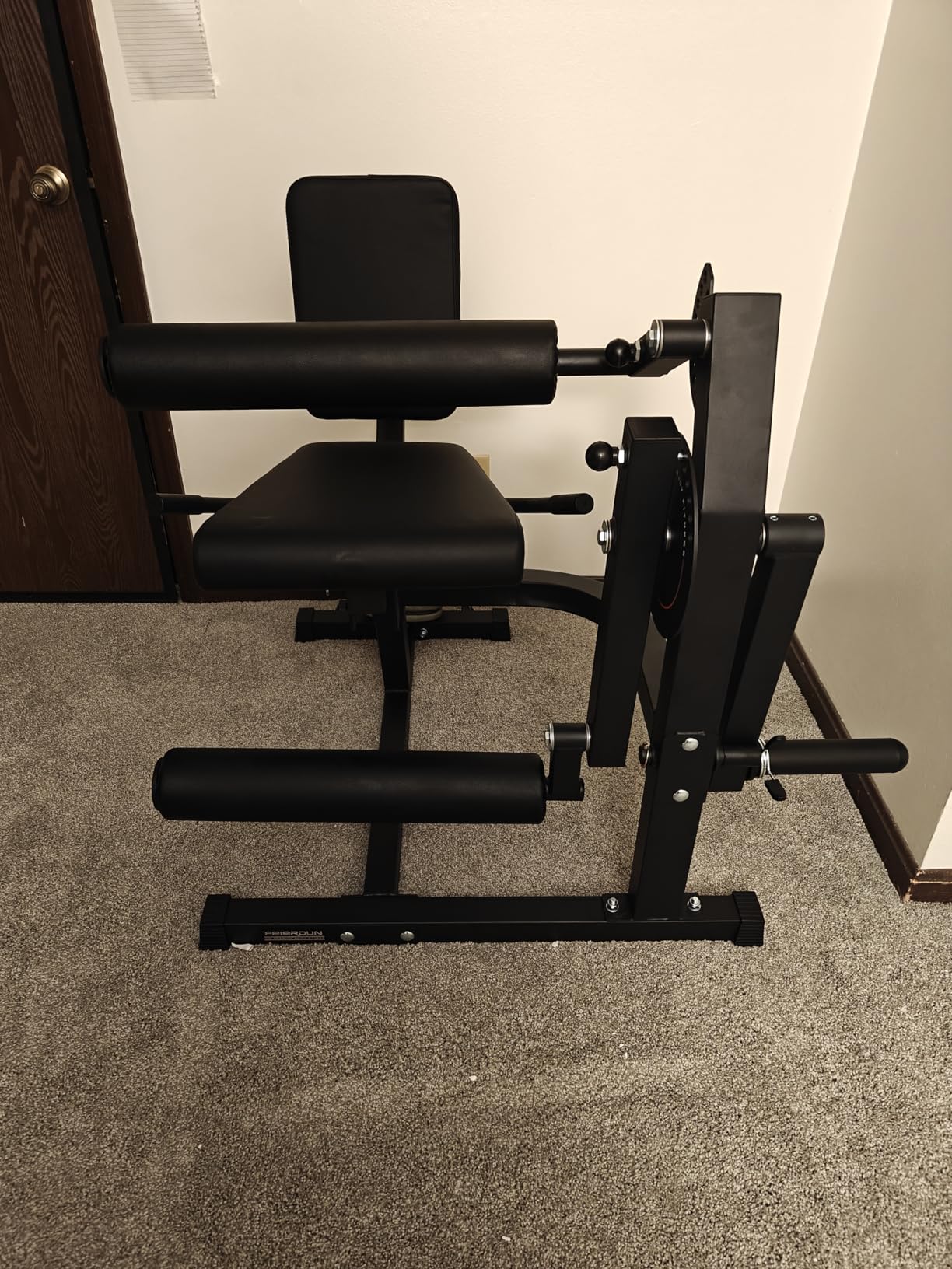 FEIERDUN 4-in-1 Adjustable Leg Extension Curl Machine - 700lbs Capacity Leg Extension Machine for Lower Body Workouts - Adjustable Leg Curl Machine, Home Gym Equipment customer photo 2