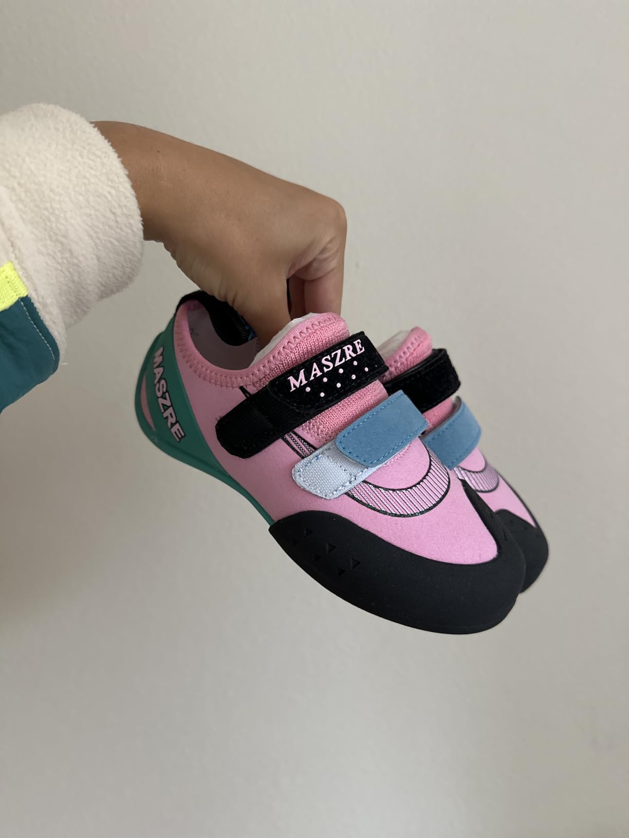 Kids Rock Climbing Shoes for Sport Climbing and Bouldering customer photo 1