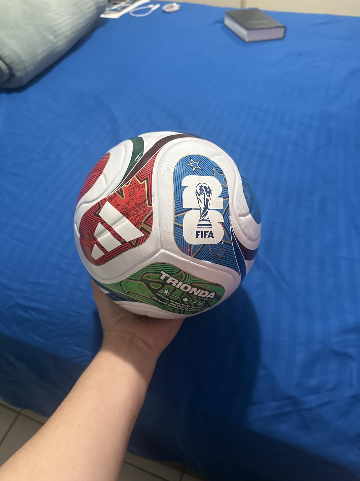 adidas FIFA World Cup 26 Trionda Soccer Ball customer photo 2