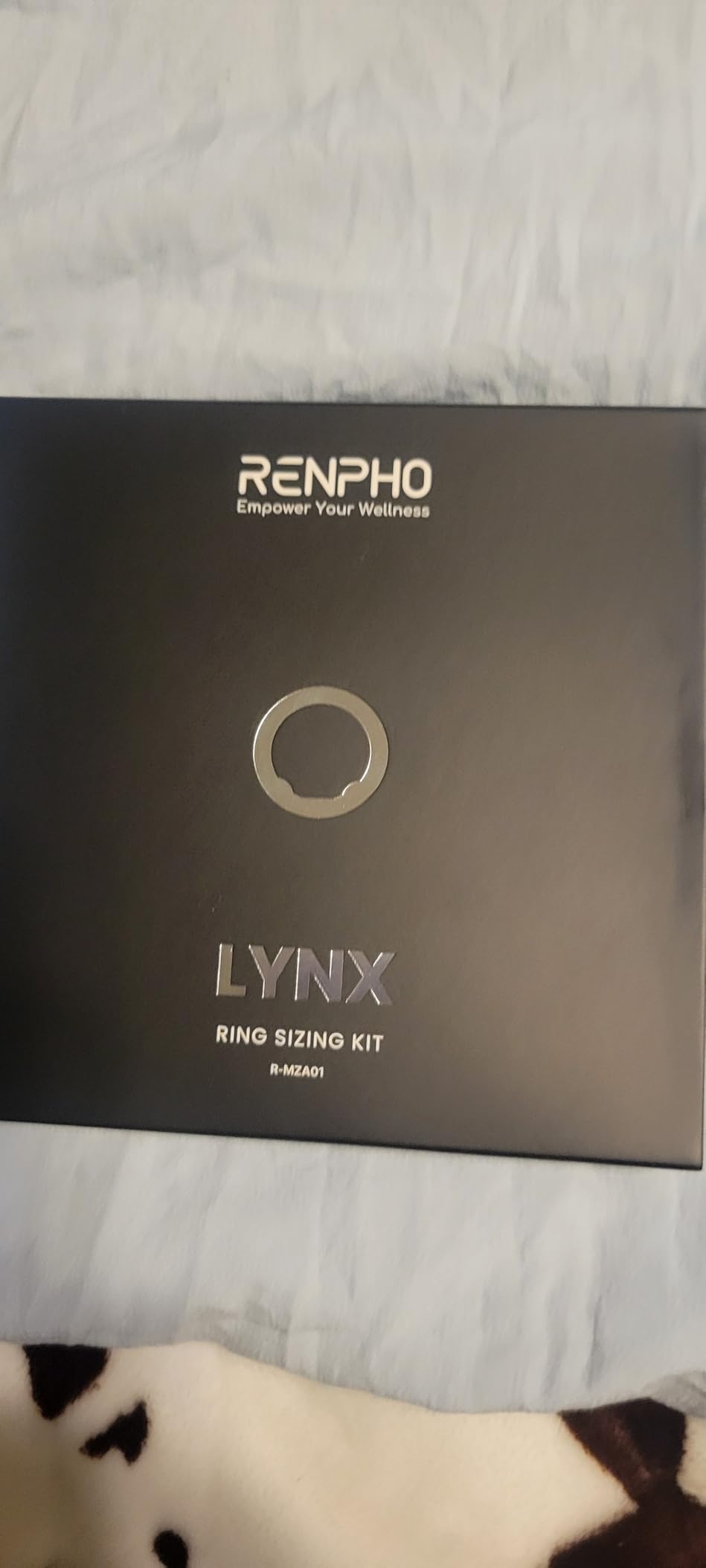 RENPHO Lynx Smart Ring-All Day Sleep & Activity Tracking, Includes Charging Case, Gifts for Men, 7-Day Battery Life, Subscription-Free App for iOS & Android, Size Before You Buy (Black, Size 11) customer photo 2