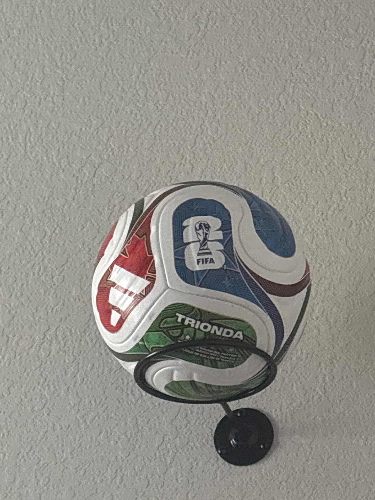 adidas World Cup 2026 Competition Ball - Inspired by la Ola Wave Design, Seamless Surface for Precision and Stability, FIFA Quality Pro customer photo 2