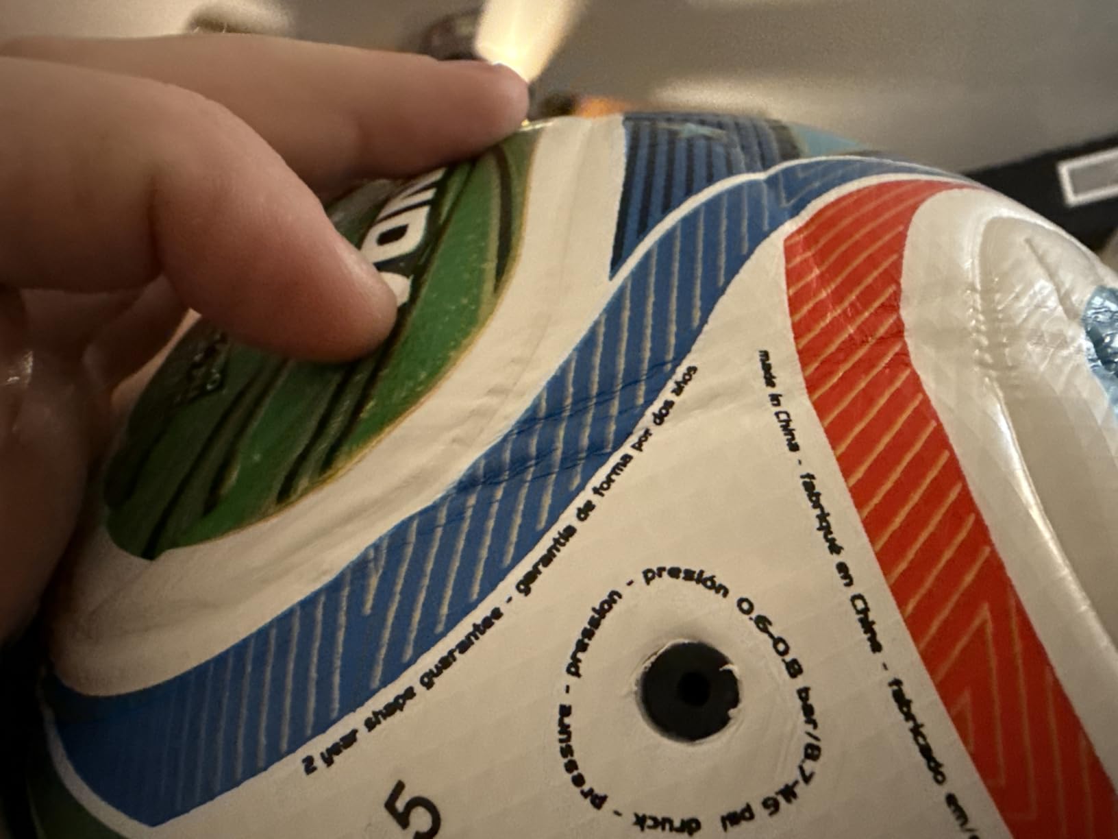 adidas World Cup 2026 Trionda Pro Match Ball - Official Soccer Ball of The FIFA World Cup 26 with Thermal Bonded Seamless Surface and Textured Design customer photo 2