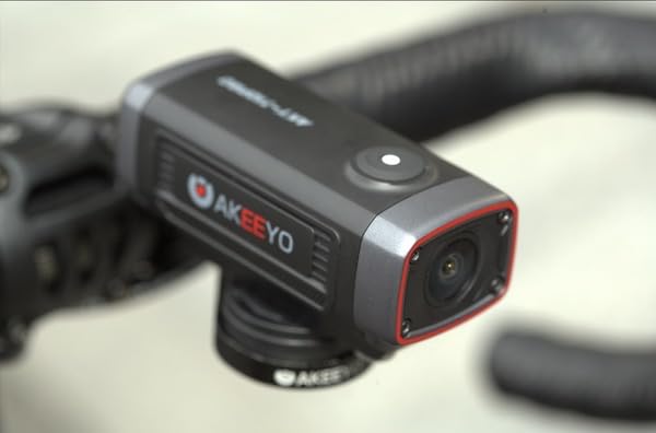 AKEEYO 710Pro EIS Bike Camera, 4K28FPS 20MP WiFi Action Camera with IP66 Ultra HD Waterproof Camera, 142 Wide Angle View with 64GB Card, Upgrade Anti-Shake Function with Night Vision, G-Sensor, GPS customer photo 2