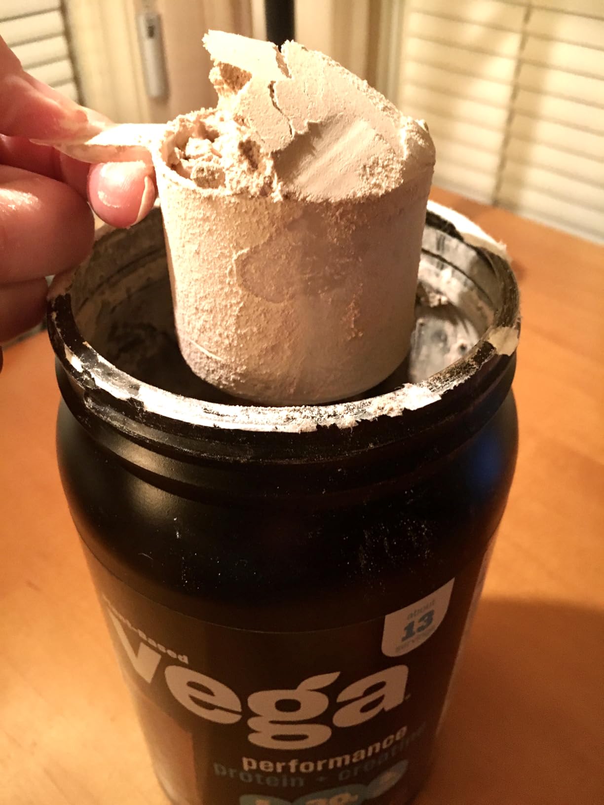 Vega Protein + Creatine - 30g Plant-Based Protein, Chocolate, 13 Servings, 3g Creatine, 5g BCAAs, Vegan, Keto, Gluten Free, Dairy Free, Low Carb, for Muscle Growth & Repair, Drink Mix, 23.4oz customer photo 2