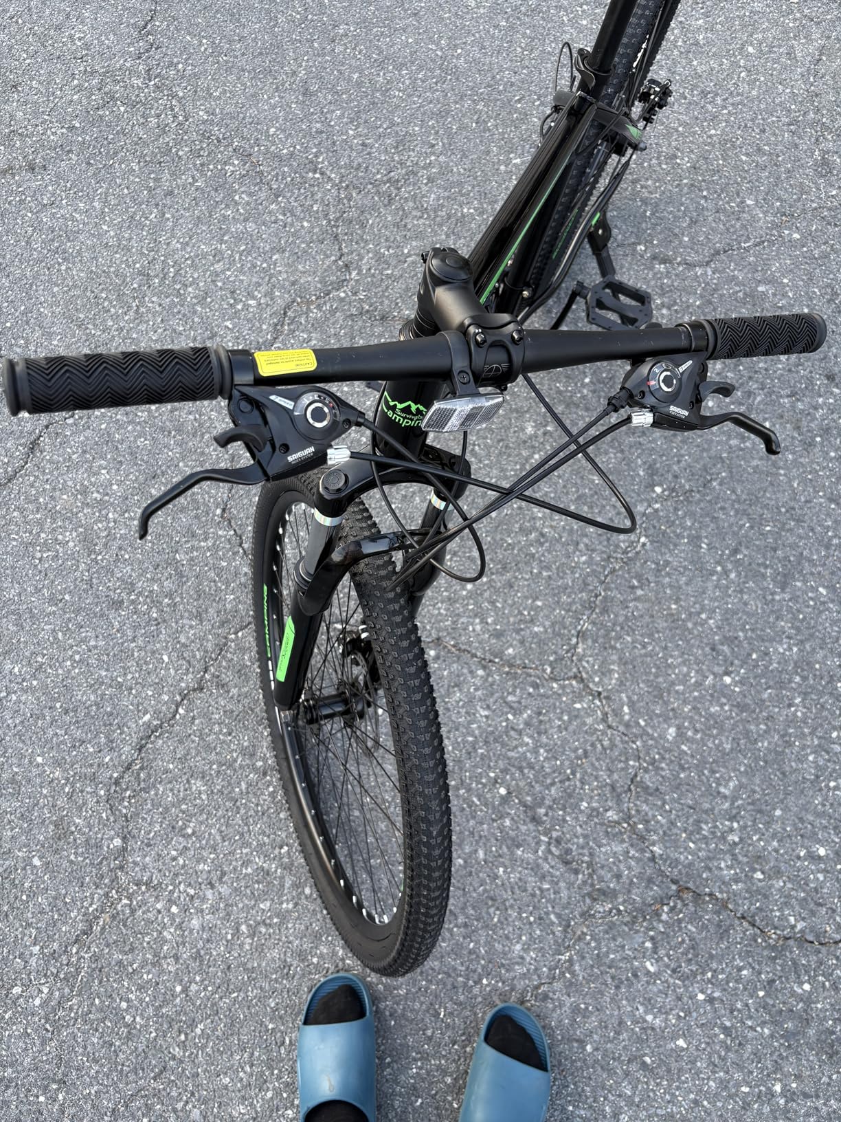 Ktaxon Mountain Bike 24/26/27.5 Inch Men & Women Mountain Bike with 21-Speed Adult Bikes, Double Disc Brake, Suspension Fork and High Carbon Steel Frame customer photo 2