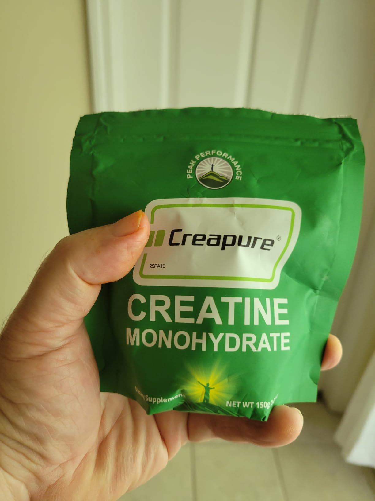 Creapure Creatine Monohydrate Powder - Ultra High Purity German Made Creatine, Pure and Unflavored, Zero Bloating, Vegan Friendly customer photo 2
