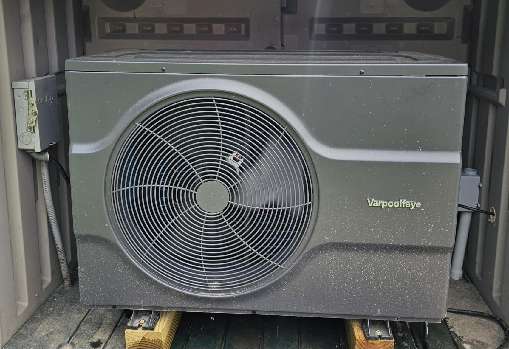 16000 BTU Swimming Pool Heat Pump 5000 Gallon Electric Pool Heater for Above Ground Pool 5KW Heating or Cooling WiFi Control Timer Pool Heater 110V 60Hz customer photo 2