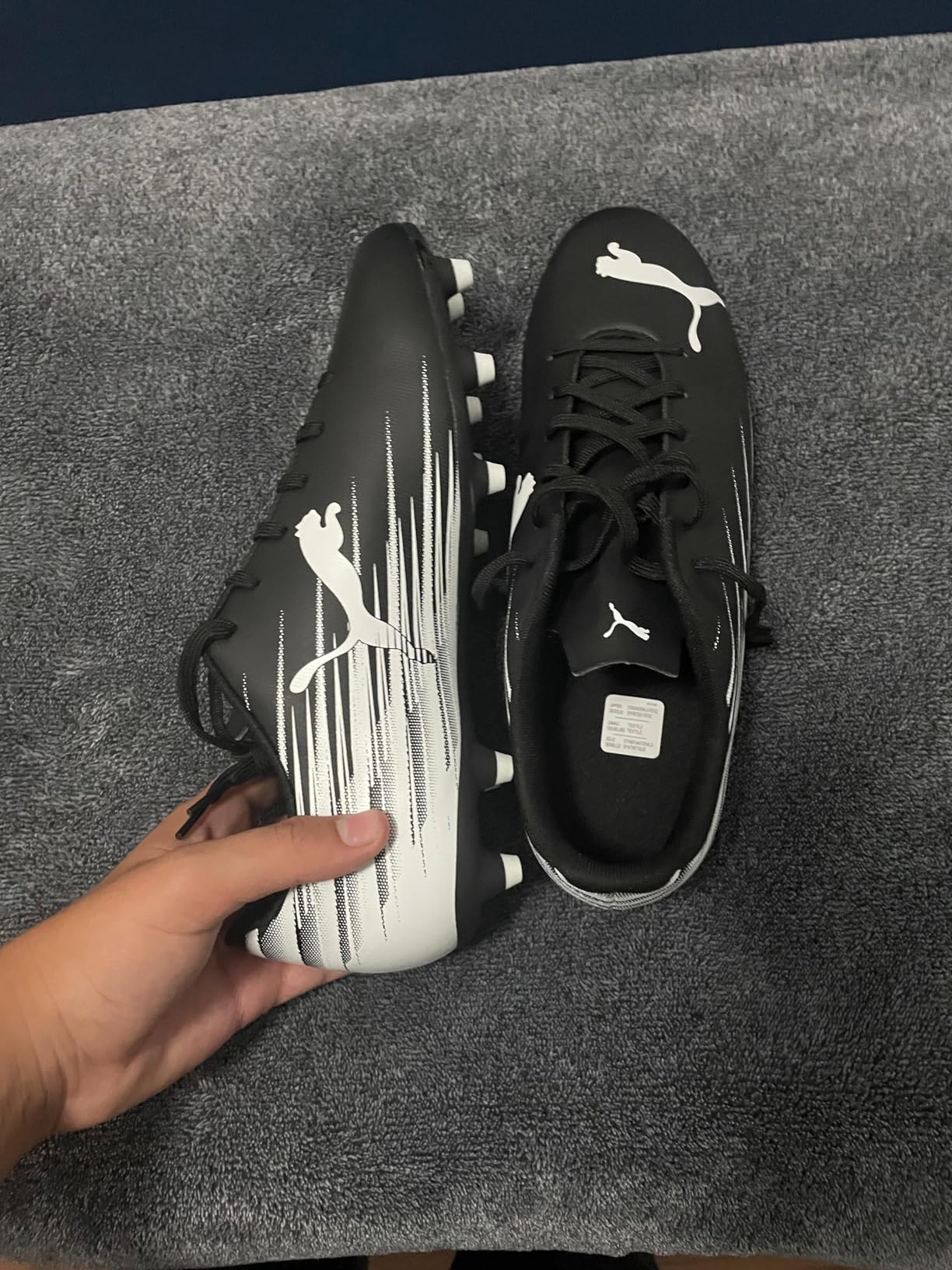Puma Mens Attacanto Firm, Artificial Ground Soccer Cleat customer photo 1