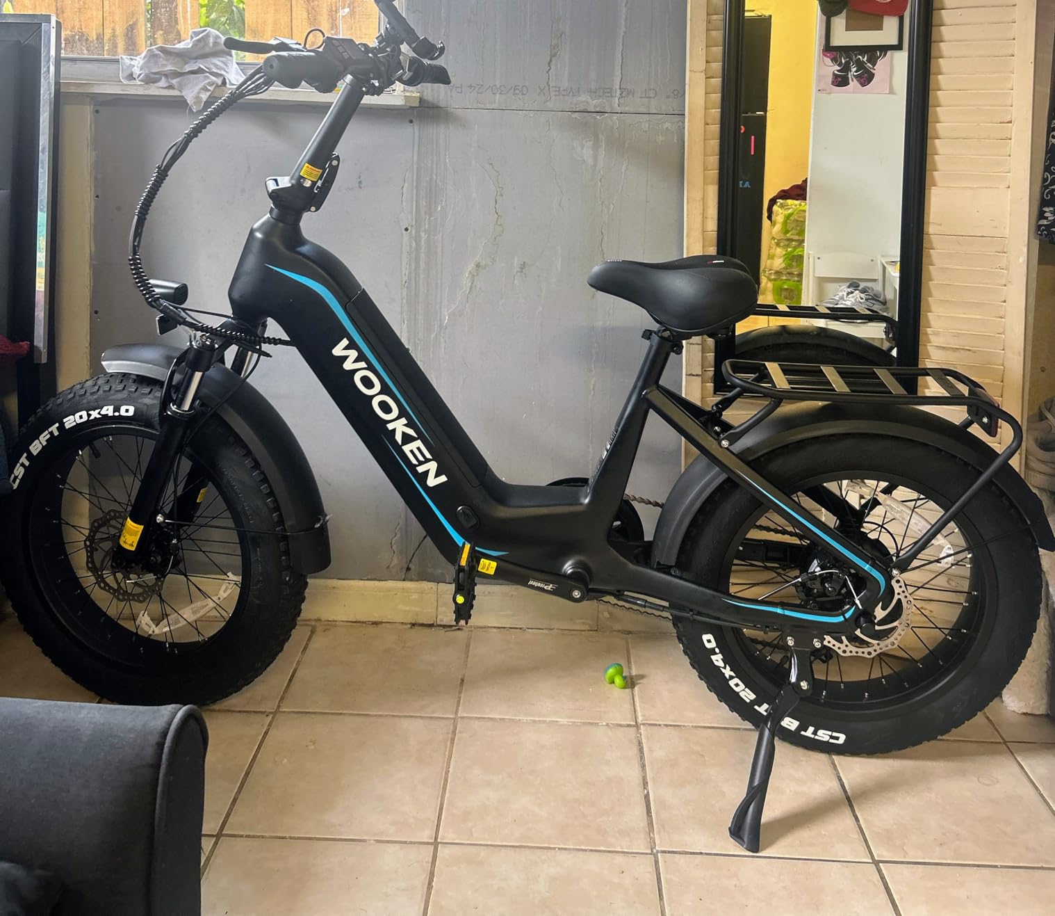 Wooken Electric Bike for Adults, 500W Motor Ebike,20