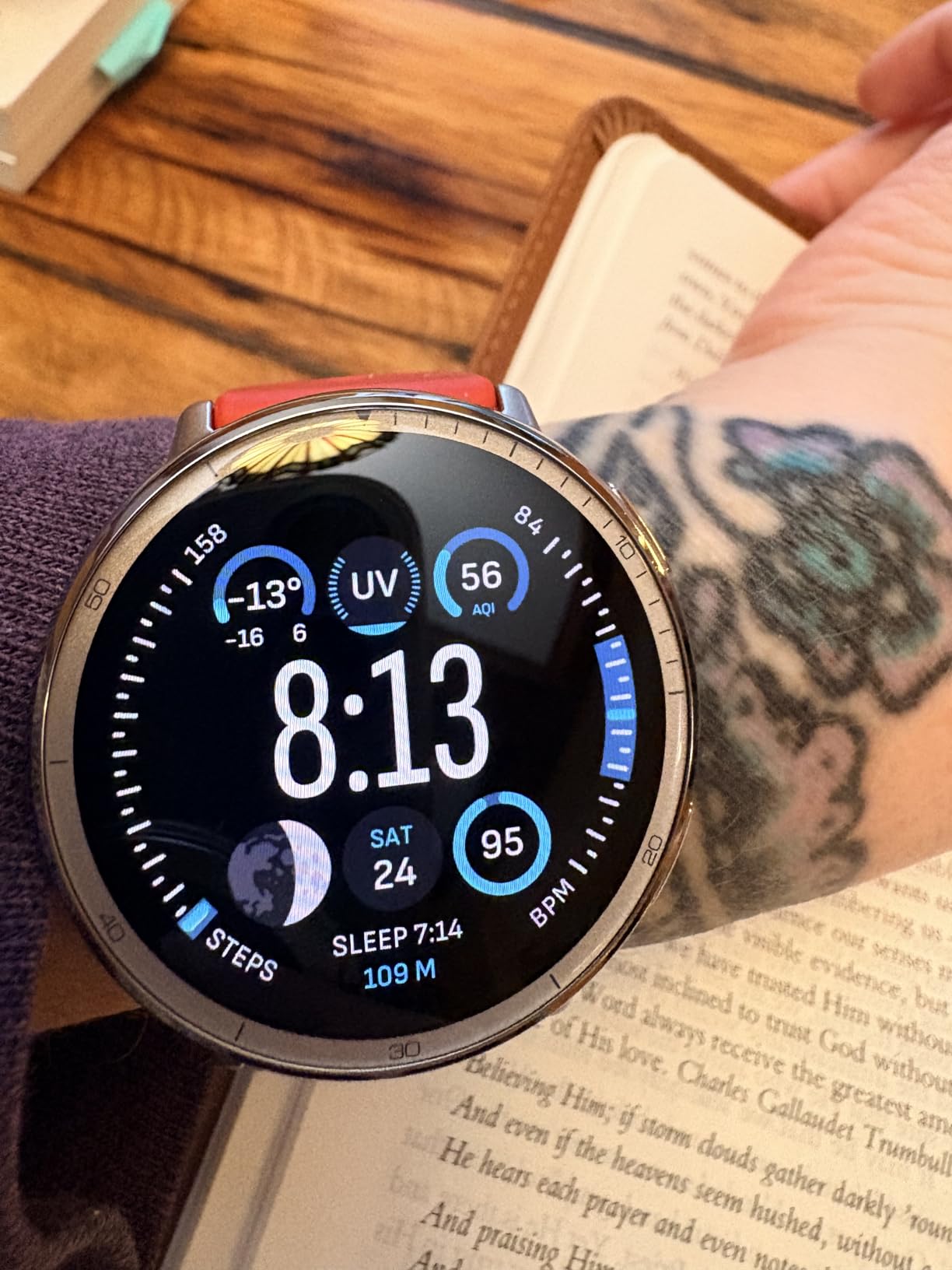 Amazfit Active 2 Sport Smart Watch Fitness Tracker, 44mm, 10 Day Battery, GPS Maps, 160+ Workout Modes customer photo 2