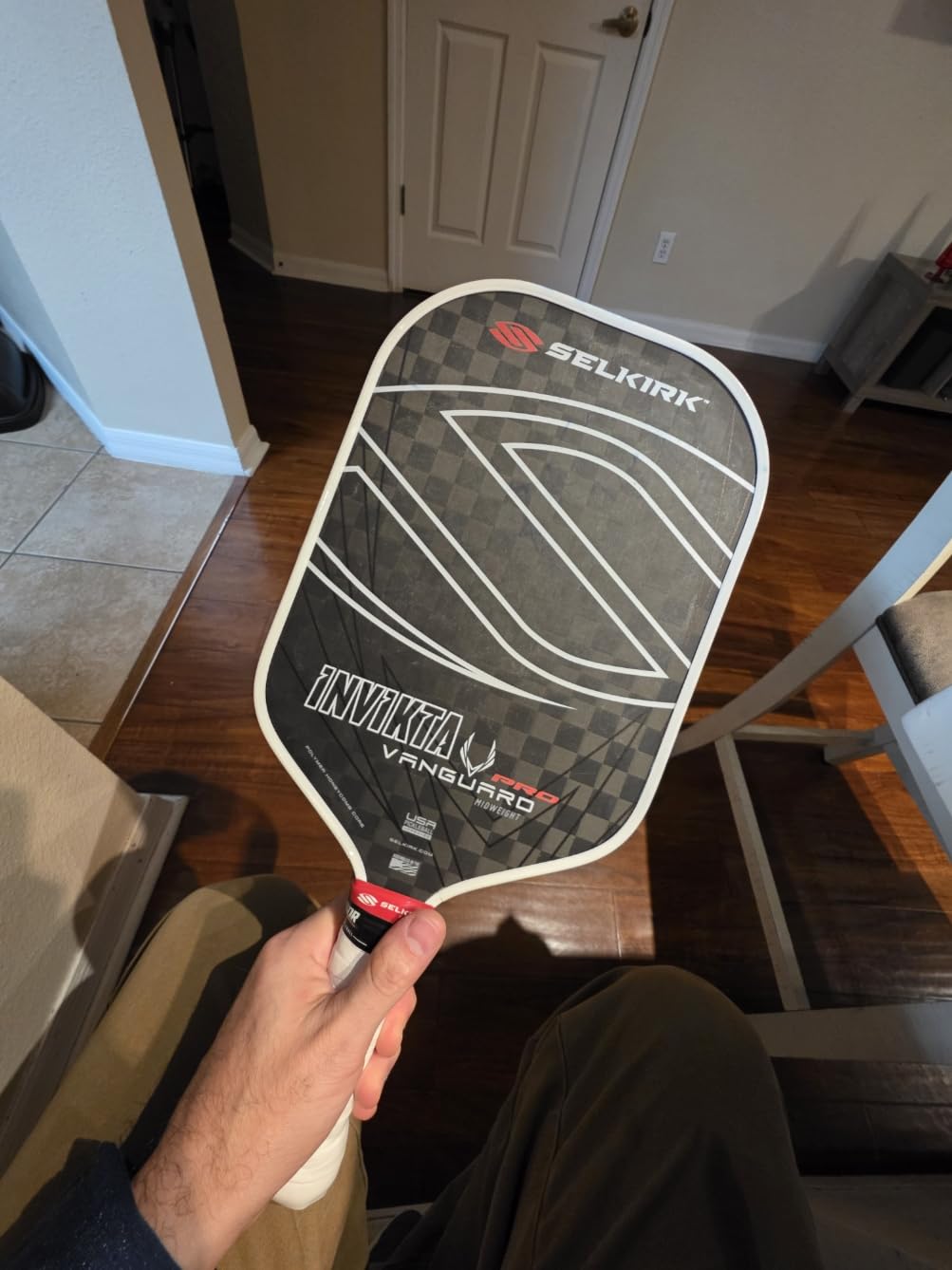 Selkirk Sport Vanguard Pickleball Paddle | Choose The Vanguard Power Air, Vanguard Pro or The Vanguard Control | Carbon Fiber Pickleball Paddles | 360 Proto Molding & Flexfoam Perimeter customer photo 2
