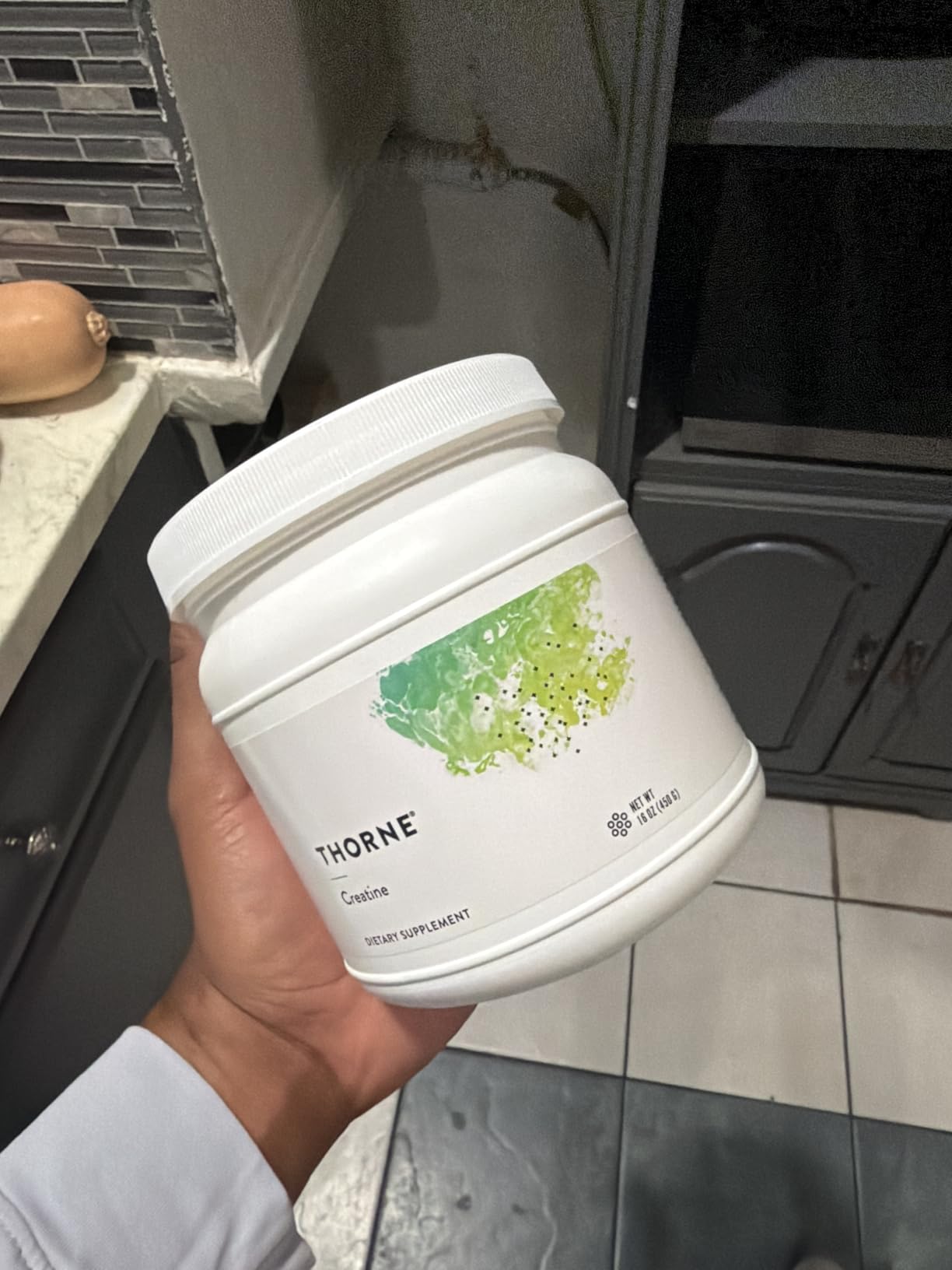 THORNE Creatine - Micronized Creatine Monohydrate Powder - Support for Muscles & Cognitive Function - NSF Certified for Sport - 30 Servings customer photo 1