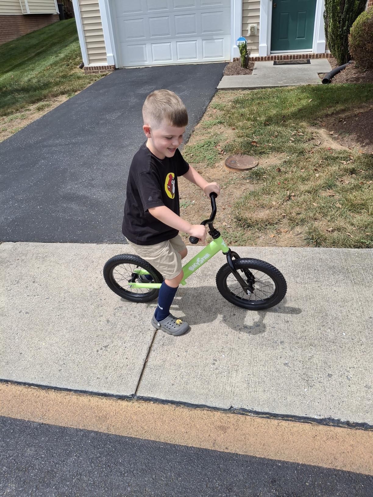 Bicystar 14 Inch Balance Bike for Kids 3-6 Year Old, No Pedals customer photo 2