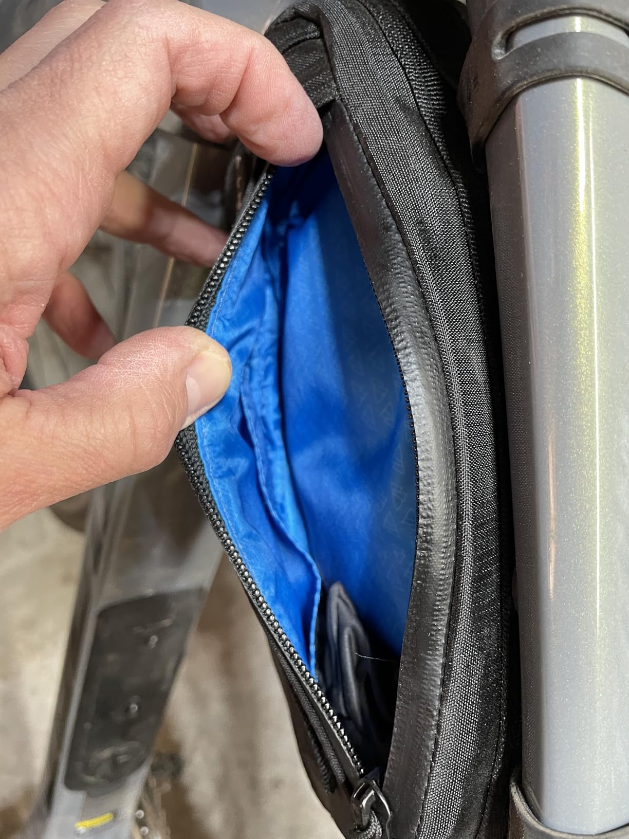 ALMSTHRE Bike Frame Bag | Weather-Resistant, Waterproof Zippers & Dual-Sided Access for Road, MTB, and Ebike Frames customer photo 1