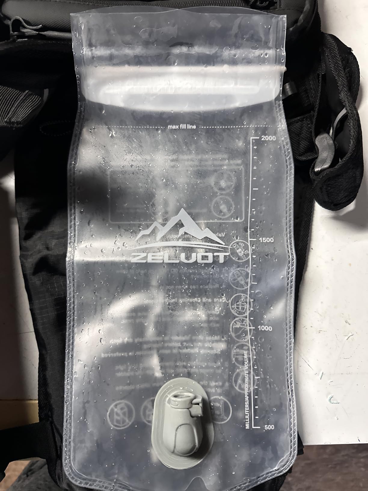 Zelvot Running Vest with 2L Water Bladder, Hydration Backpack, U.S. Design Patent customer photo 2