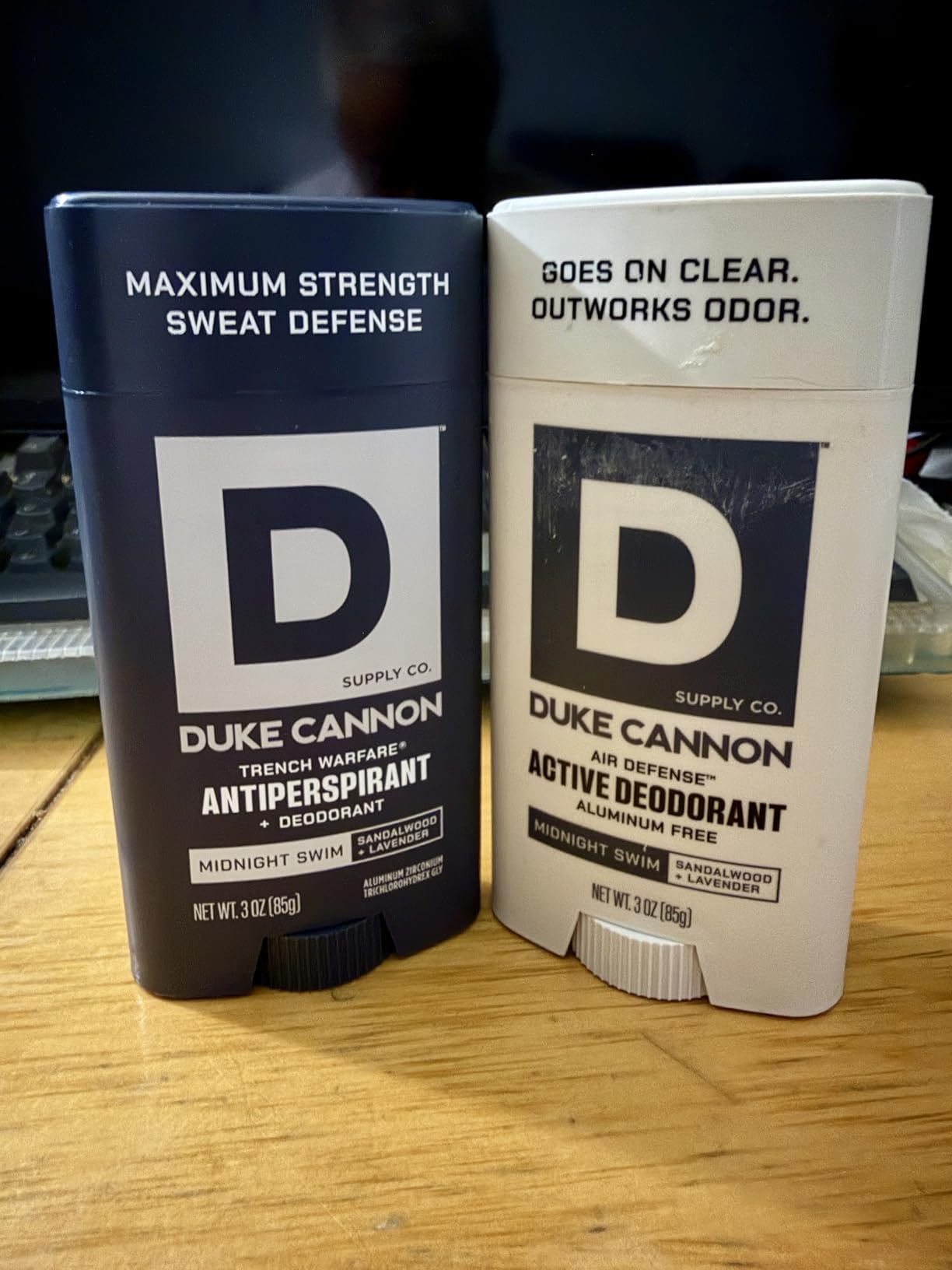 Duke Cannon Sawtooth Trench Warfare Antiperspirant Deodorant for Men - Alpine Air & Cedarwood Scent, 3 oz - Long-Lasting Sweat Protection, Paraben-Free customer photo 2