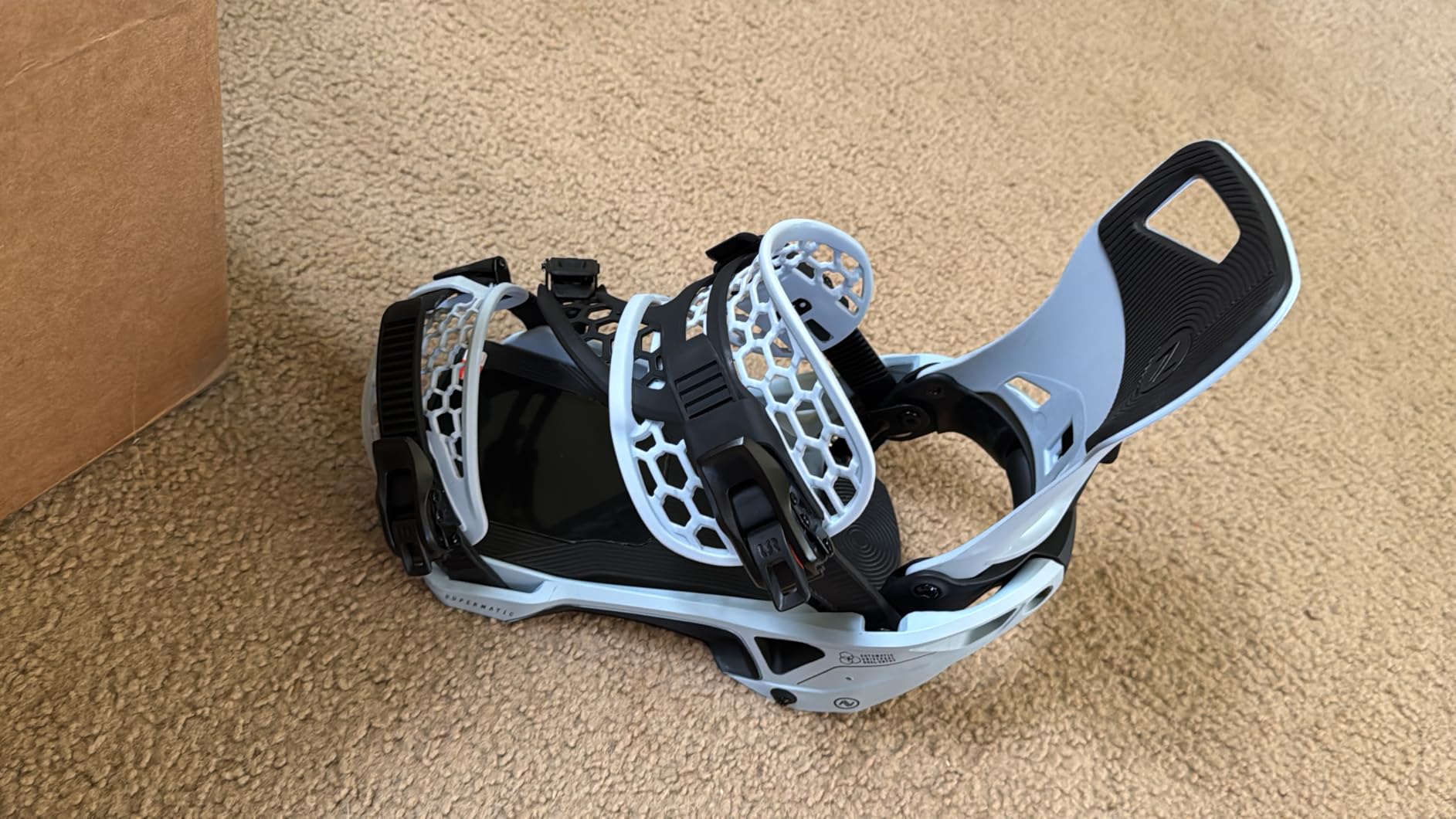 Nidecker Supermatic Snowboard First Universal, Dual-Entry, Automatic Binding - Genuine Game Changer with Drop in Tech customer photo 2