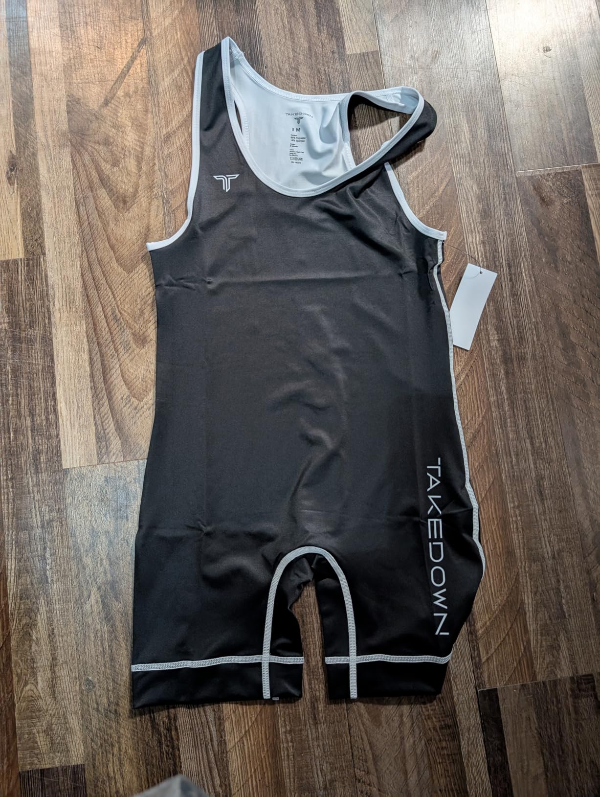 Takedown Wrestling Singlet for Men - Lightweight Compression Fit Wrestling Gear for Powerlifting & Workouts customer photo 2