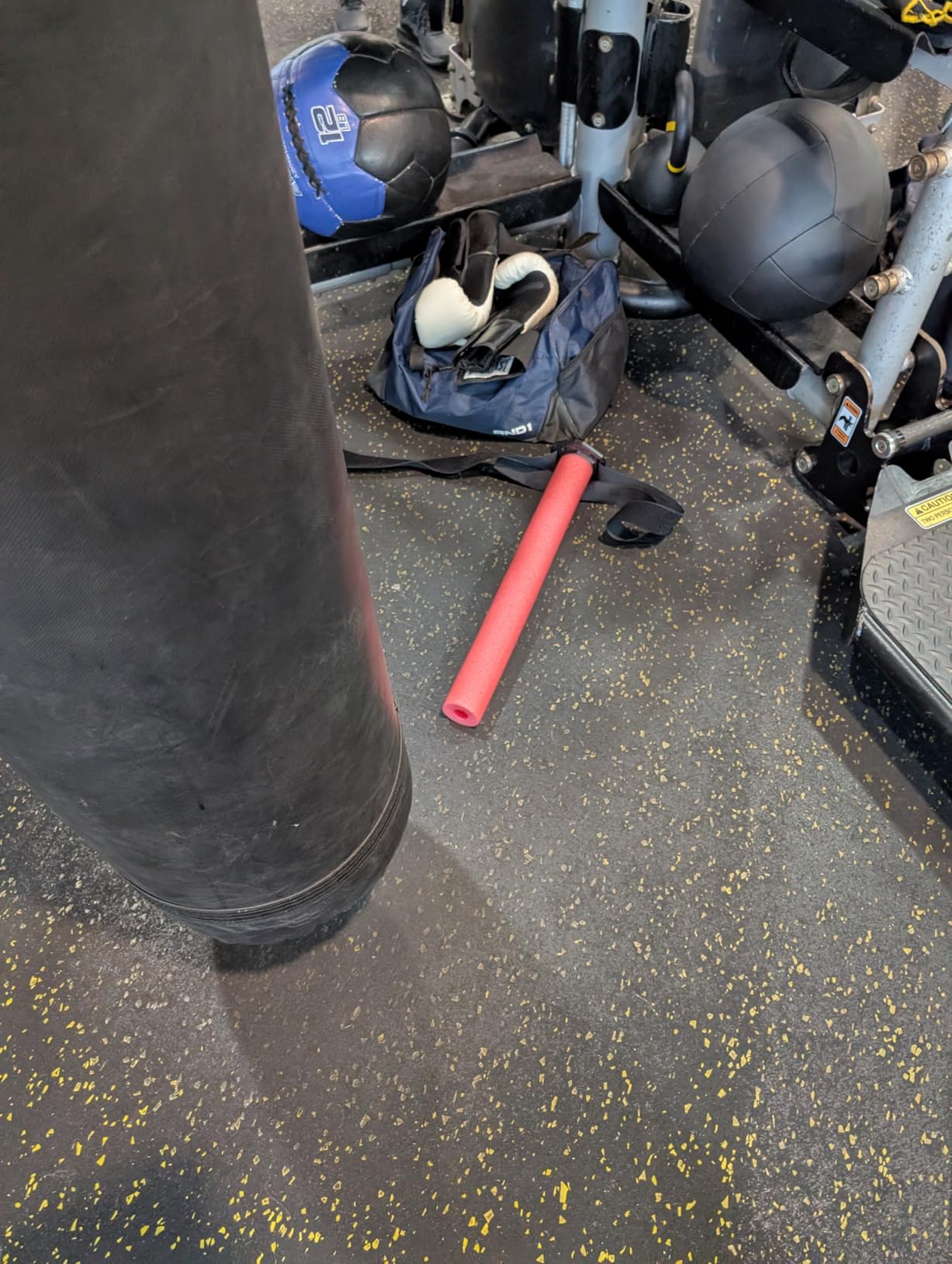 SlipStick: Boxing MMA Heavy Punching Bag Slipping Defense Reflex Foam Attachment, Head Movement Training and Dodging customer photo 2
