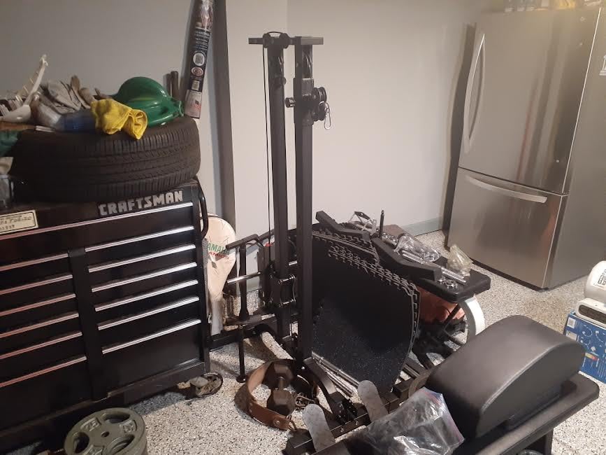 TOUSAINS Cable Machine Home Gym CR63, 330 Lbs Plates Loaded Cable Crossover Machine, 2 in 1 Functional Trainer with Rowing Machine, Space Saving Design customer photo 1