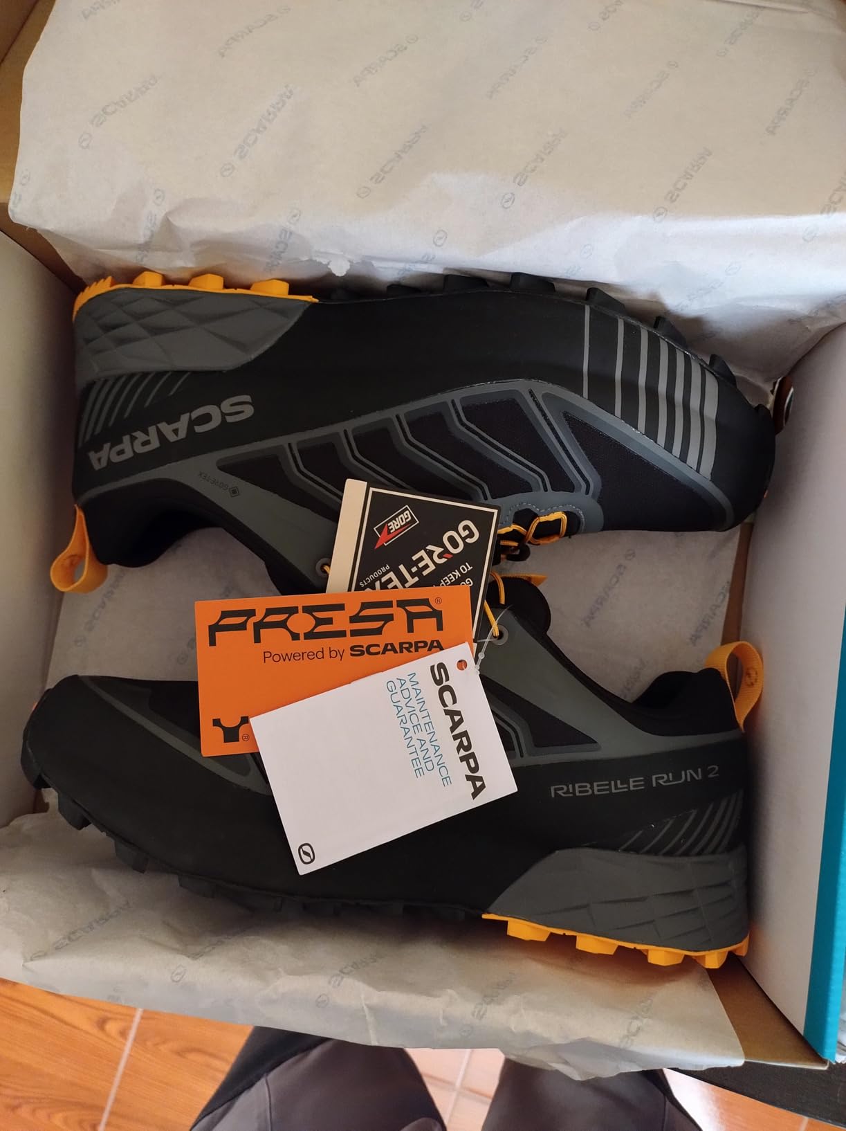 Men's Ribelle Run 2 GTX Waterproof Gore-Tex Trail Running Shoes - Lightweight, Performance Trail Runners customer photo 2