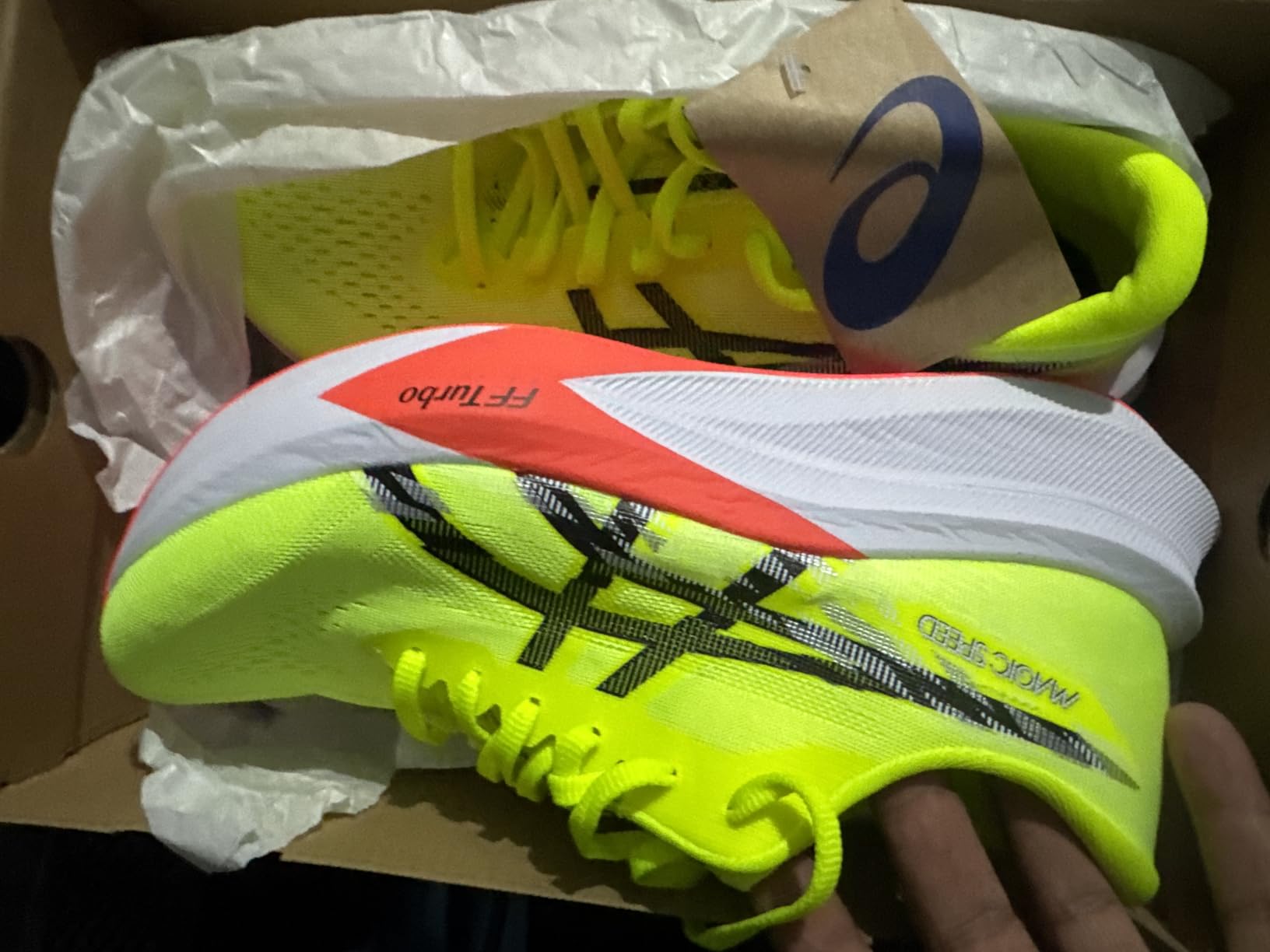 ASICS Men's Magic Speed 4 Running Shoes customer photo 2