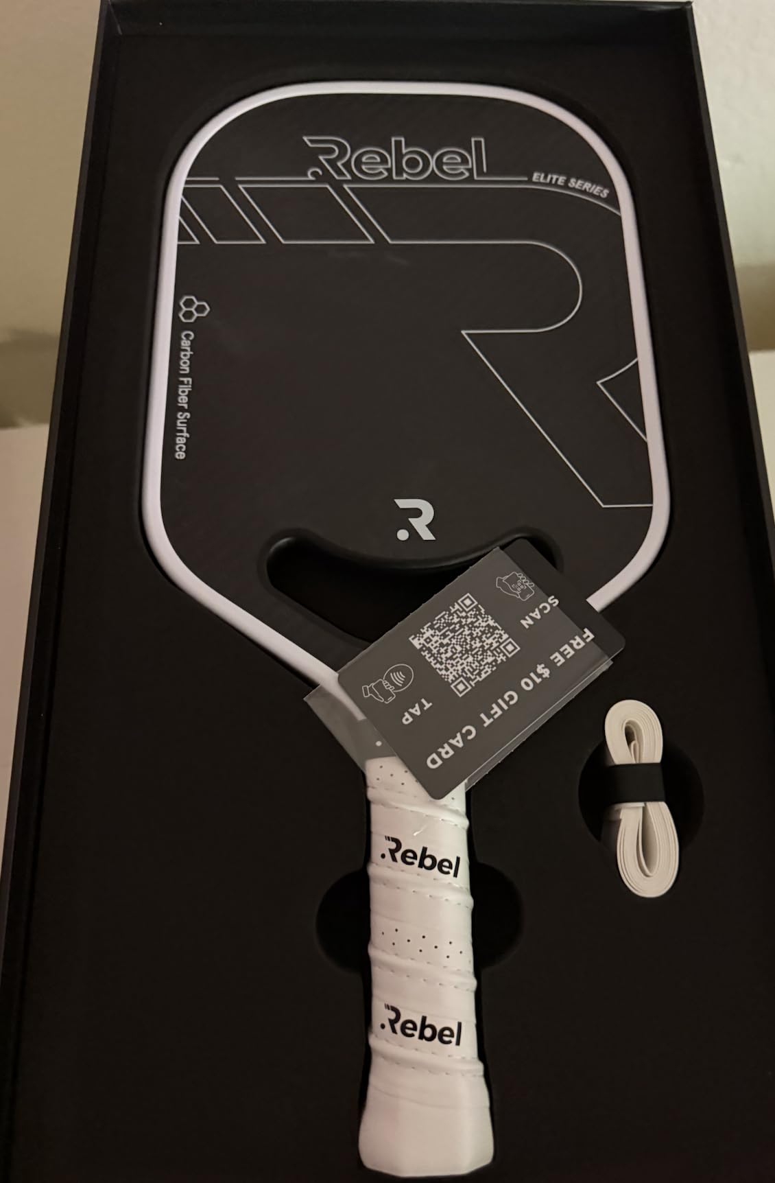 Pickleball Paddle Carbon Fiber | Professional Carbon Fiber Pickleball Paddle | 16mm Polymer Core | Designed for Maximum Control and Power | USAPA Approved | Designed in San Diego customer photo 2