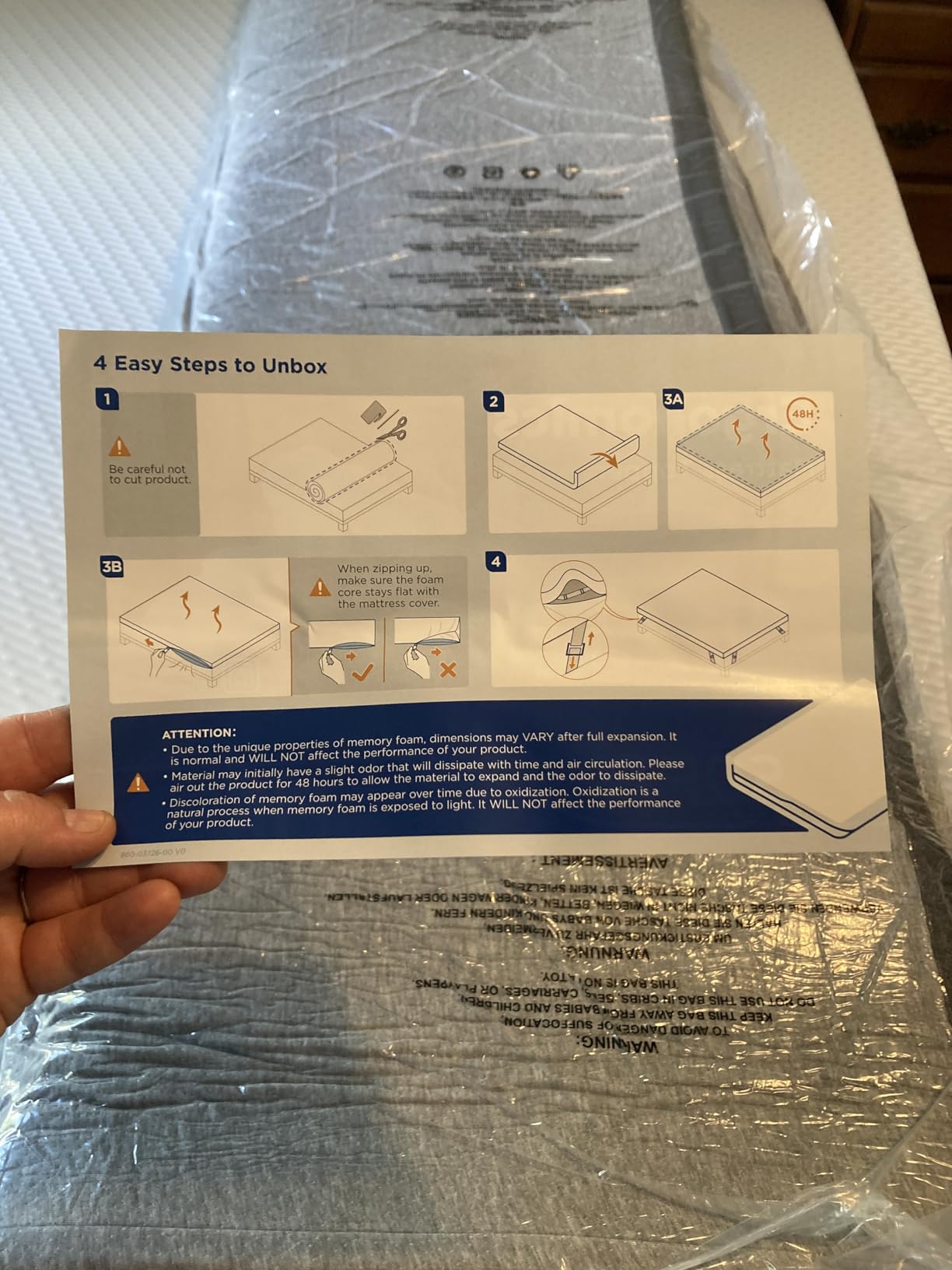 PERLECARE Dual Firmness Mattress Topper Queen Size Bed, 3 Inch Queen Bed Topper - Half Soft & Half Firm, Premium Soft & Firm Supportive for Pressure Relief, Non-Slip & Removable, CertiPUR-US Certified customer photo 1
