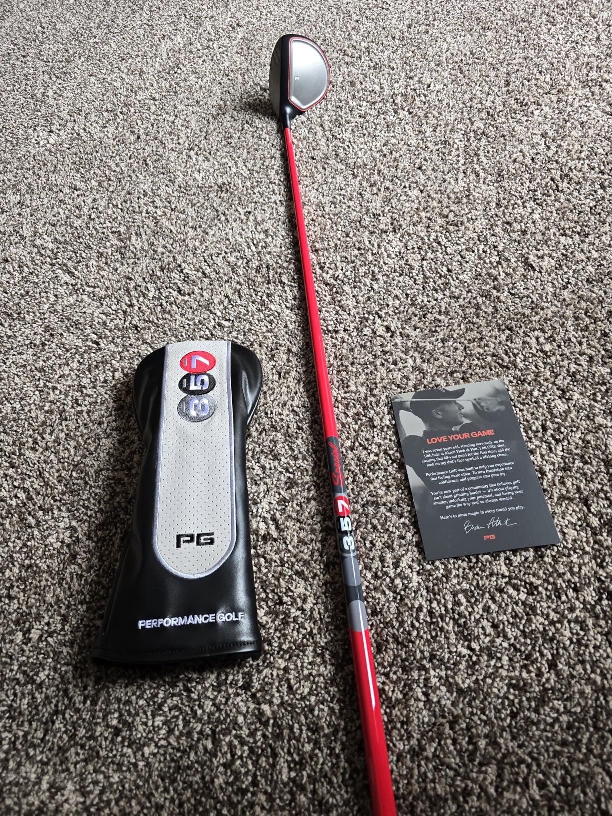 Performance Golf 357 Fairway Hybrid | Distance of A 3-Wood, Easy to Hit As A 7-Wood | Clean Contact from Any Lie | 21-Degree Loft customer photo 1