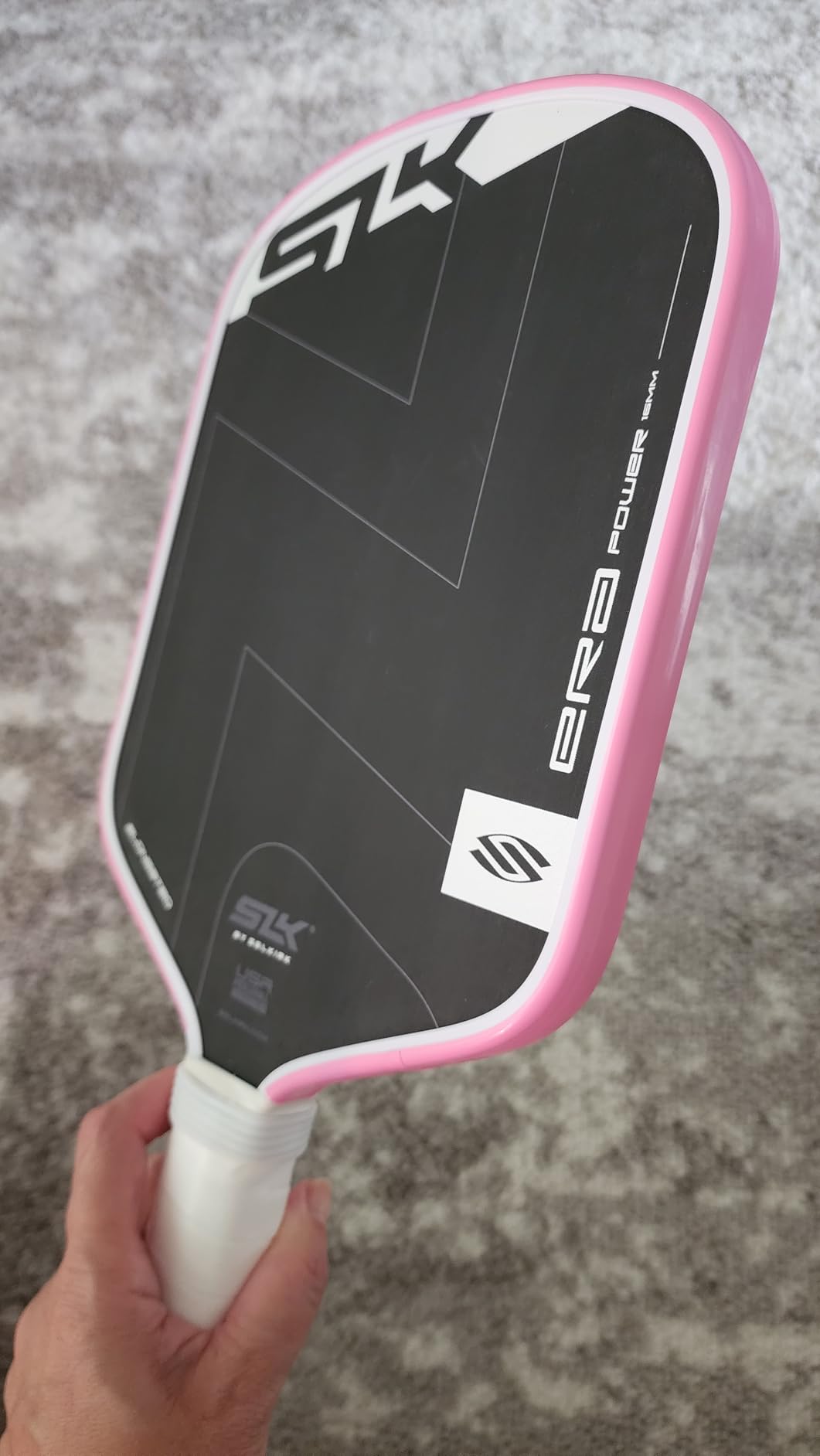 Selkirk Sport SLK ERA Power Pickleball Paddle - Carbon Fiber & Fiberglass Hybrid Face for Power, Spin & Control - Dynamic Fusion Core customer photo 1