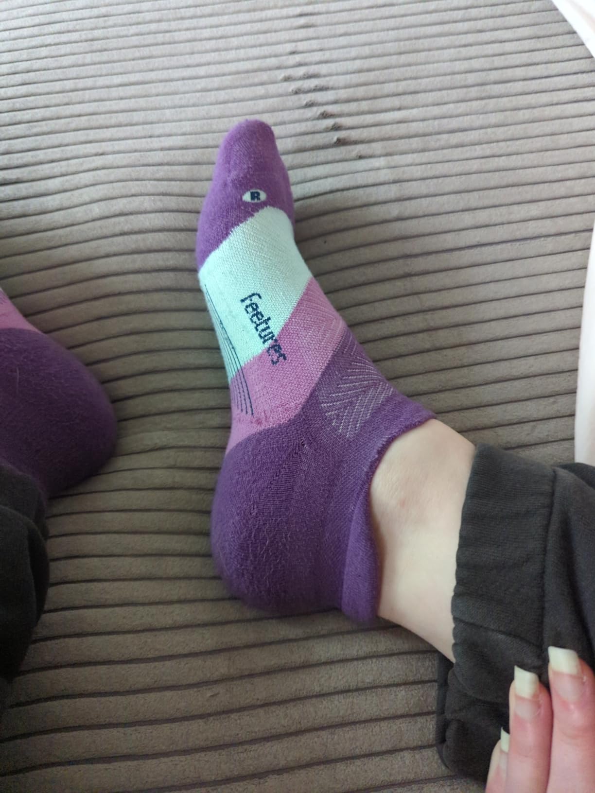 Feetures Elite Max Cushion No Show Tab - Running Socks for Men & Women, Athletic Compression Socks, Moisture Wicking customer photo 2